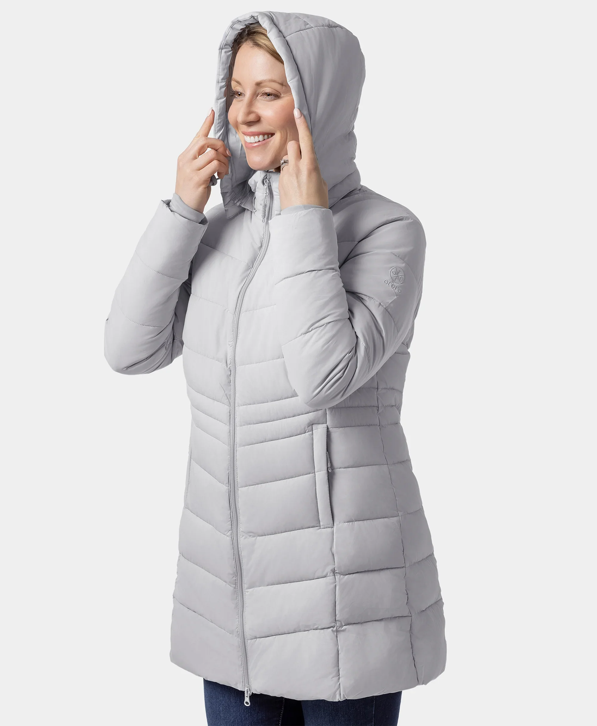 (Open-box) Women's Heated Puffer Parka Jacket (Battery Set Not Included) - Image 28
