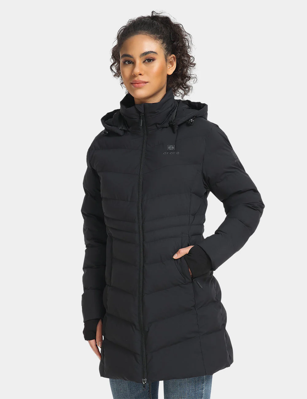 (Open-box) Women's Heated Puffer Parka Jacket (Battery Set Not Included) - Image 3