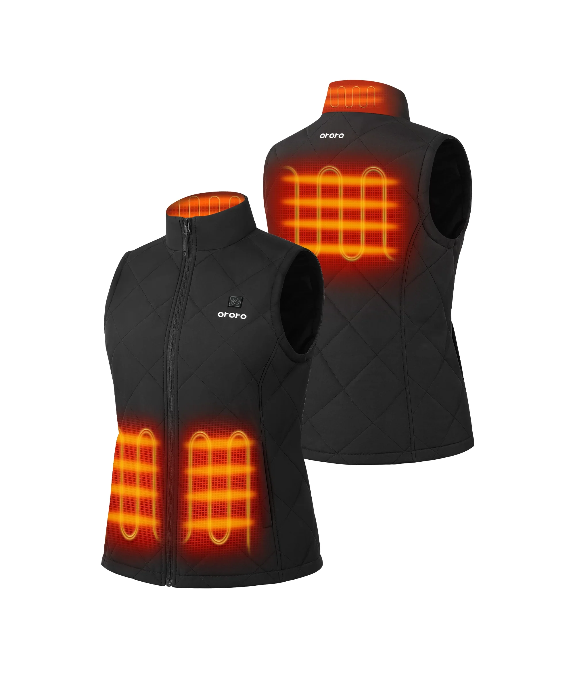 (Open-box) Women's Heated Quilted Vest (Battery Set Not Included)