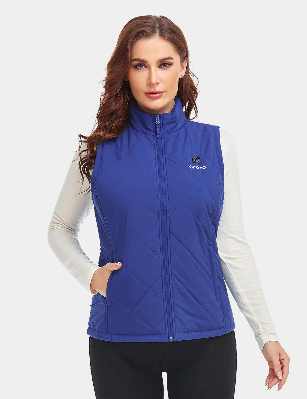 (Open-box) Women's Heated Quilted Vest (Battery Set Not Included) - Image 20
