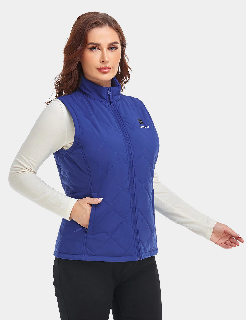 (Open-box) Women's Heated Quilted Vest (Battery Set Not Included) - Image 21