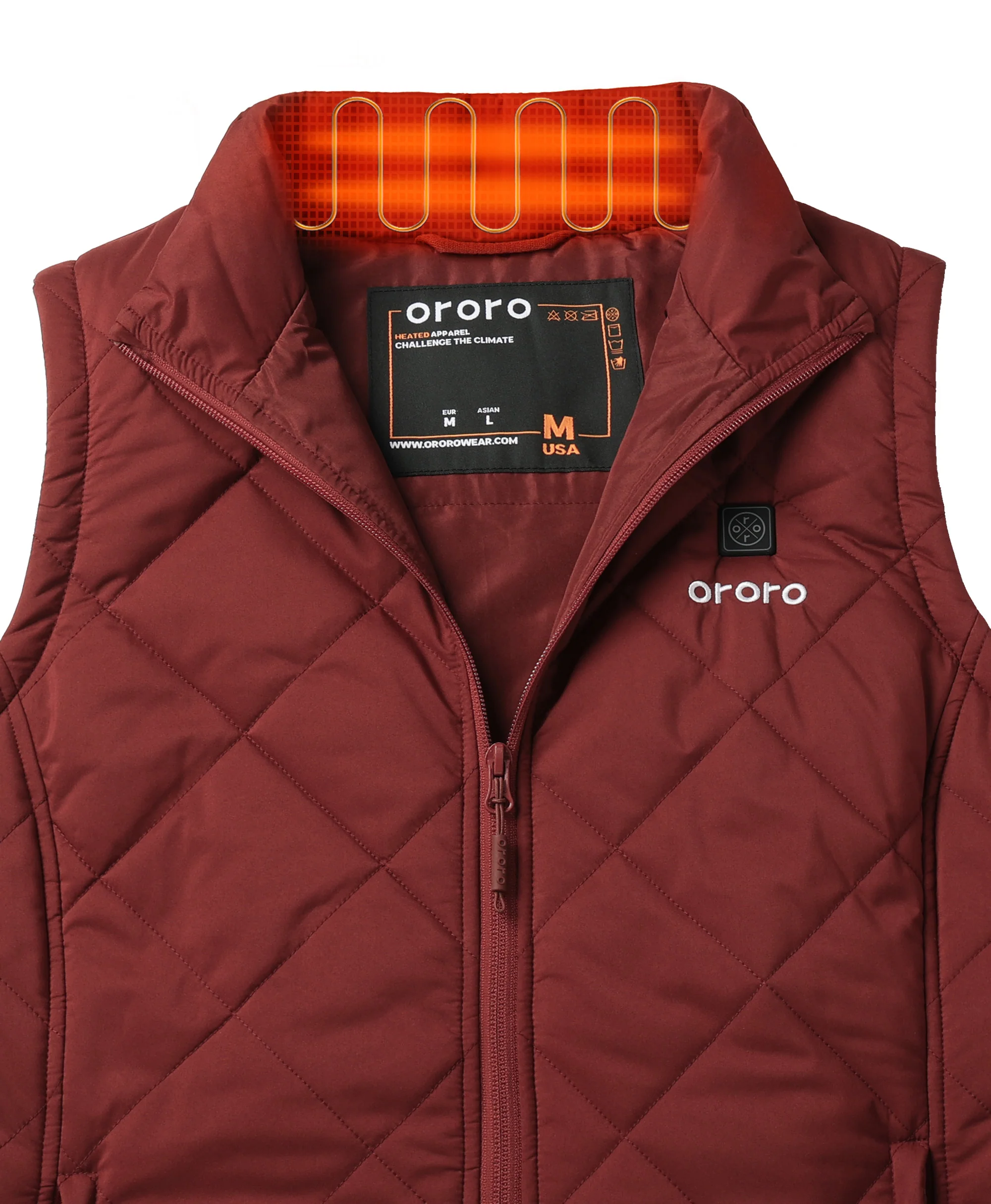 (Open-box) Women's Heated Quilted Vest (Battery Set Not Included) - Image 33