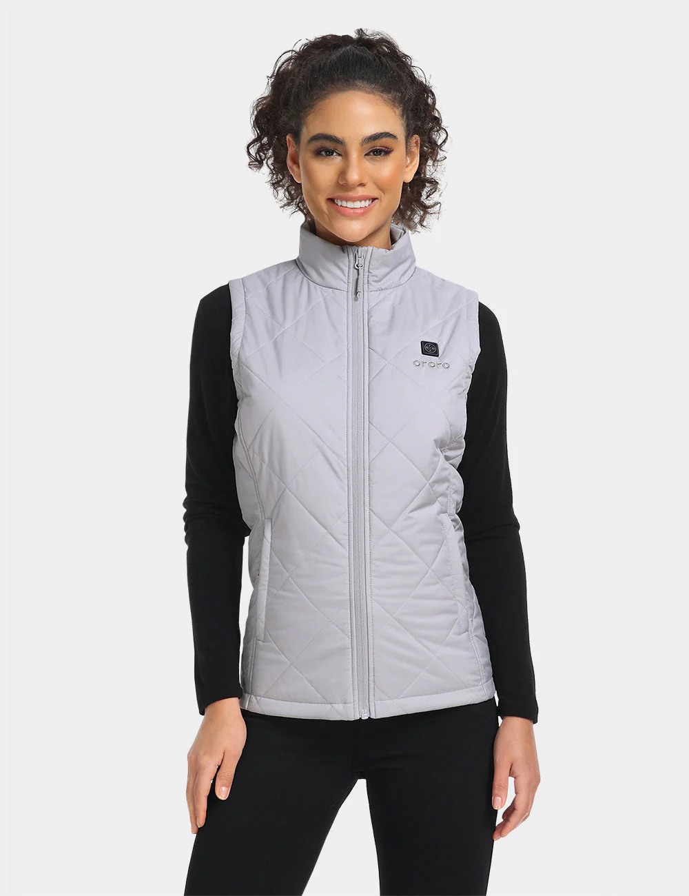 (Open-box) Women's Heated Quilted Vest (Battery Set Not Included) - Image 42