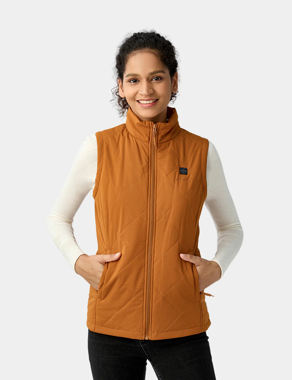(Open-box) Women's Heated Quilted Vest (Battery Set Not Included) - Image 56