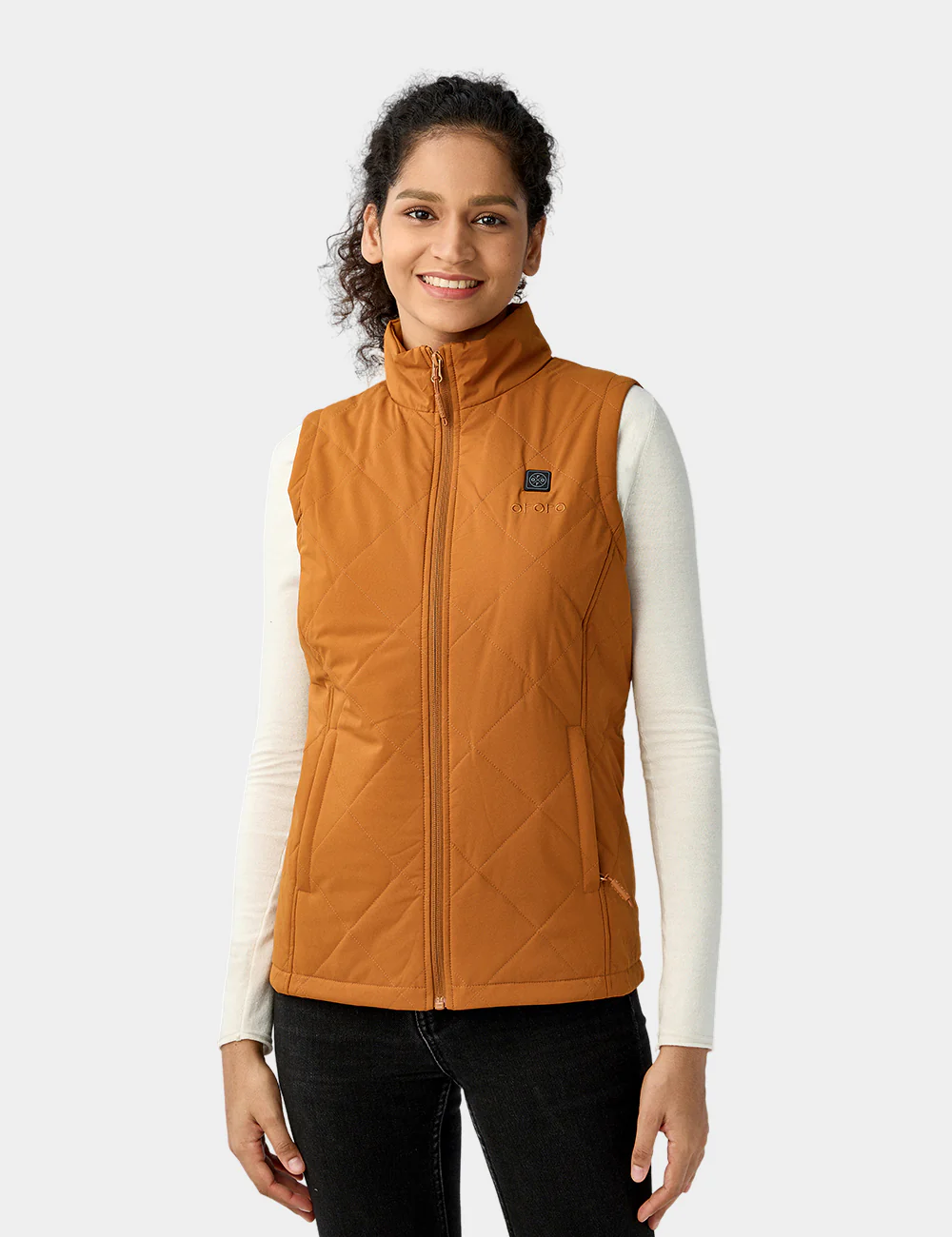 (Open-box) Women's Heated Quilted Vest (Battery Set Not Included) - Image 57
