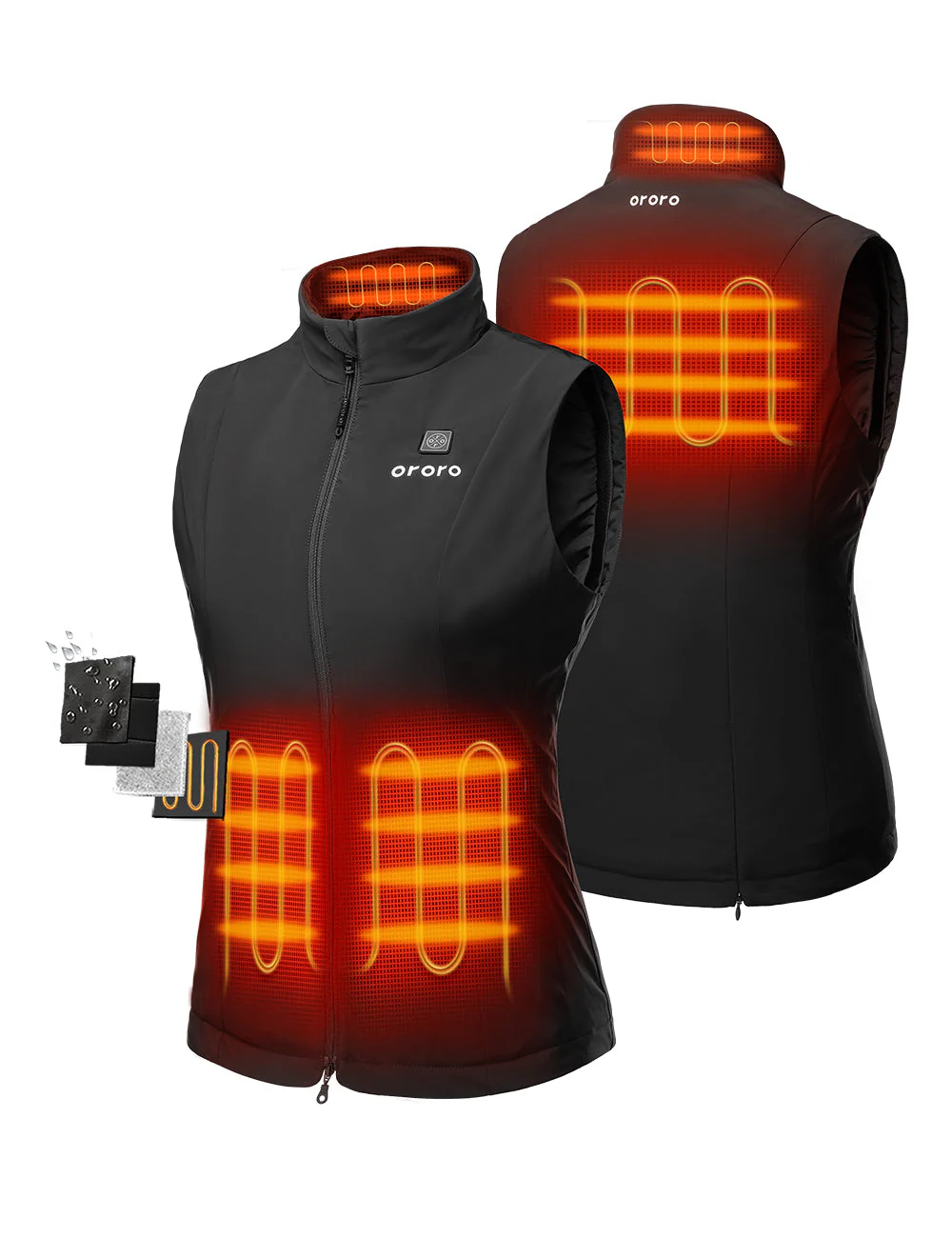 (Open-box) Women's Heated Sports Vest (Battery Set Not Included)