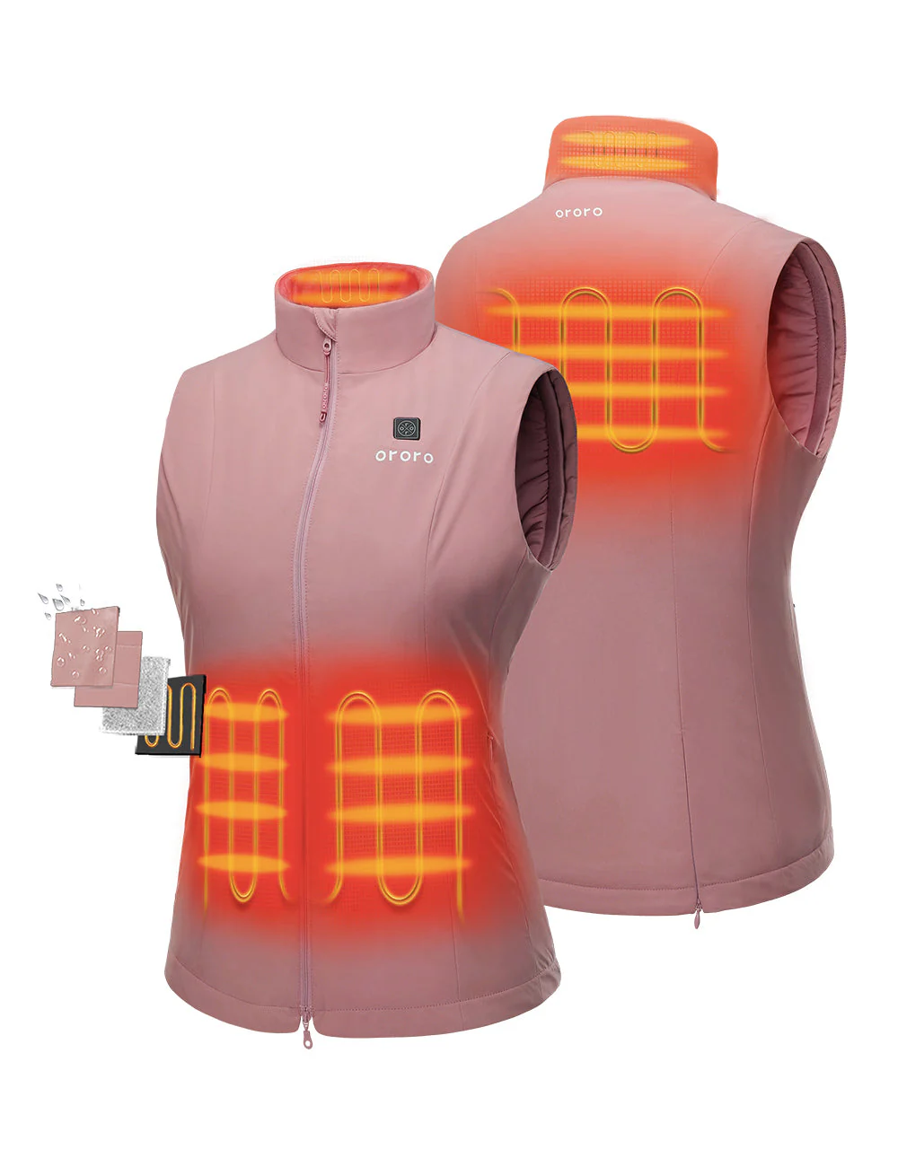 (Open-box) Women's Heated Sports Vest (Battery Set Not Included) - Image 12