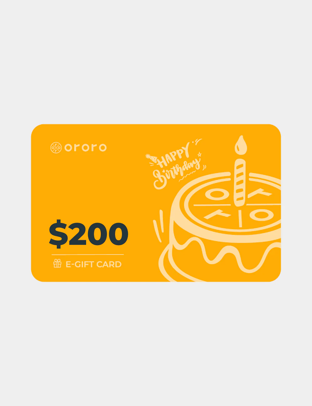 $100/$200 ororo E-Gift Card - Image 7