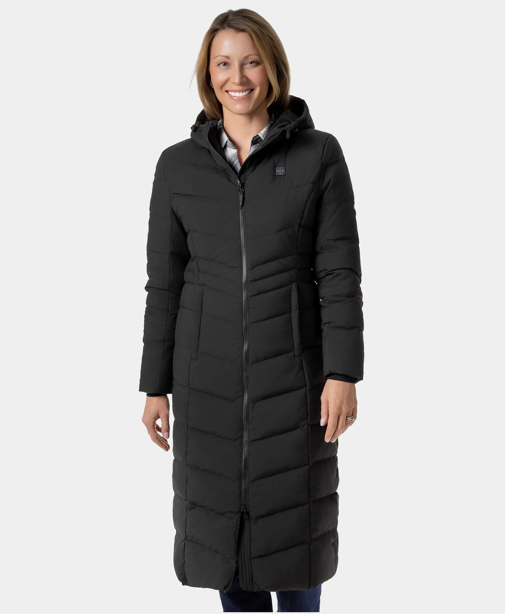 SOHO Women's Heated Down Parka Jacket - Image 13