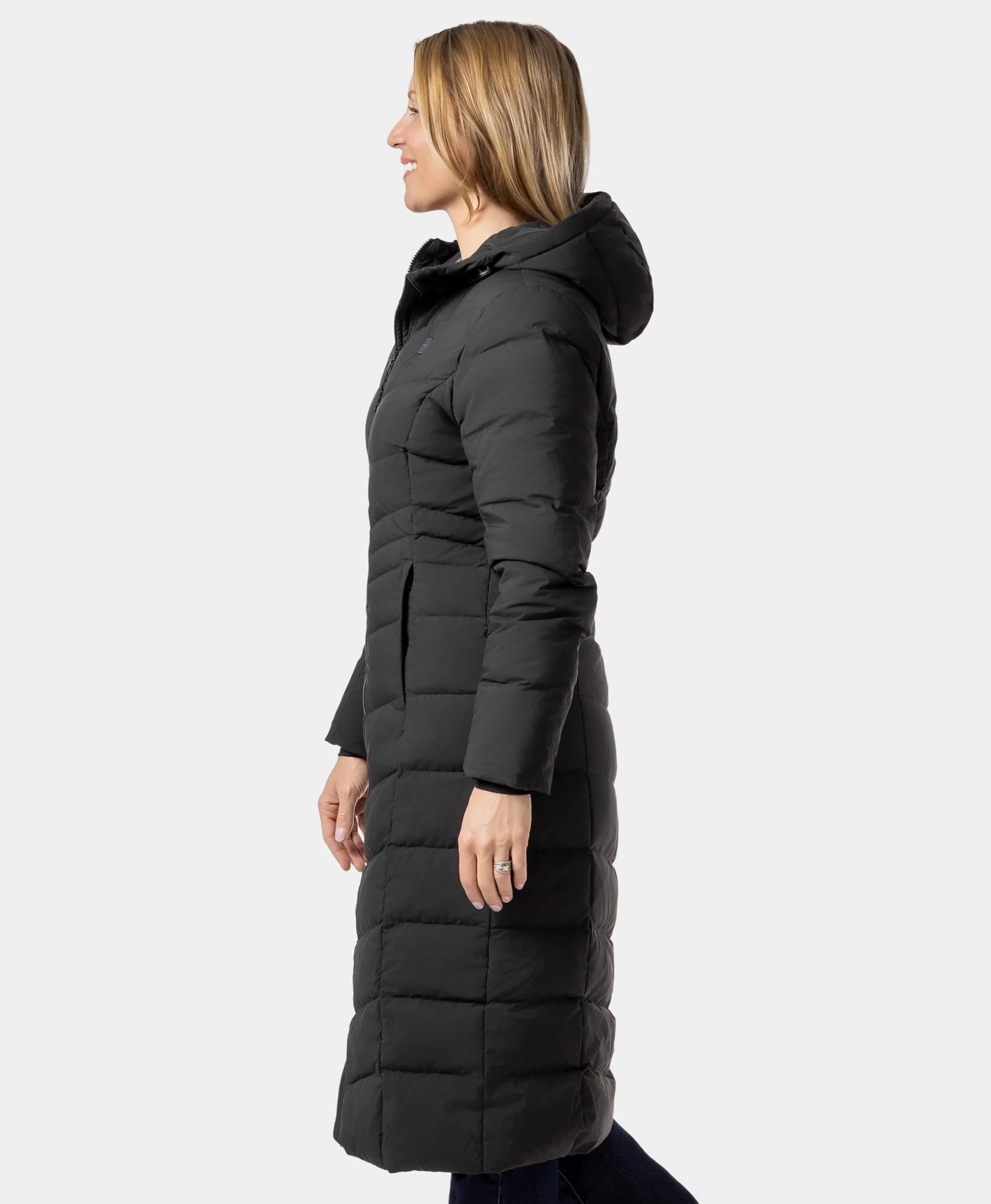 SOHO Women's Heated Down Parka Jacket - Image 15