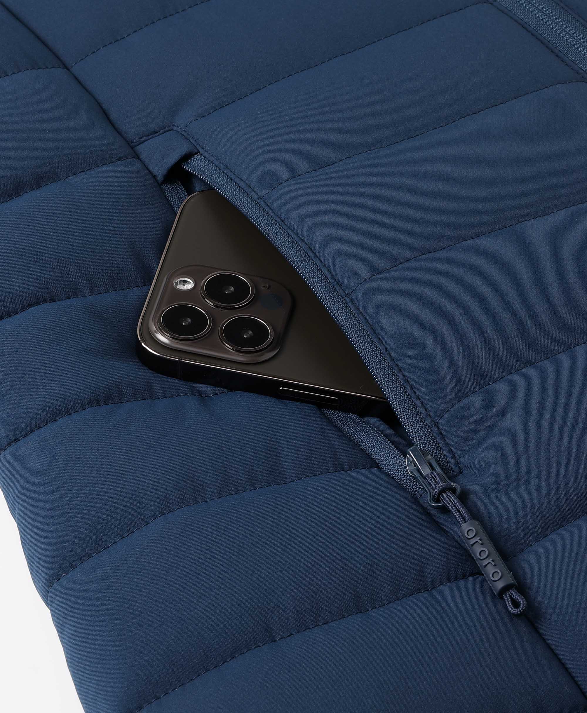 Tribeca Women's Heated Long Puffer Vest - Image 11