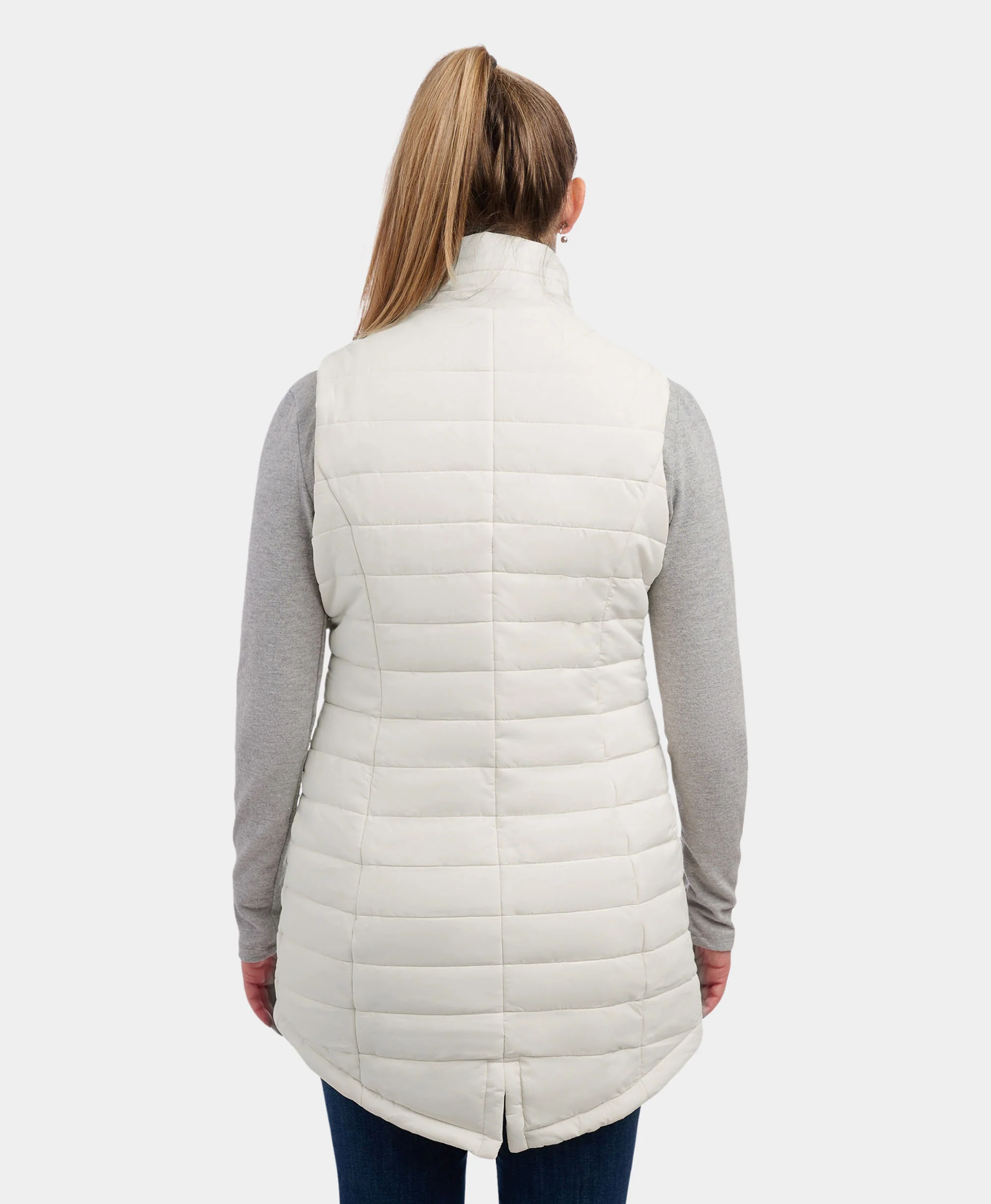 Tribeca Women's Heated Long Puffer Vest - Image 31