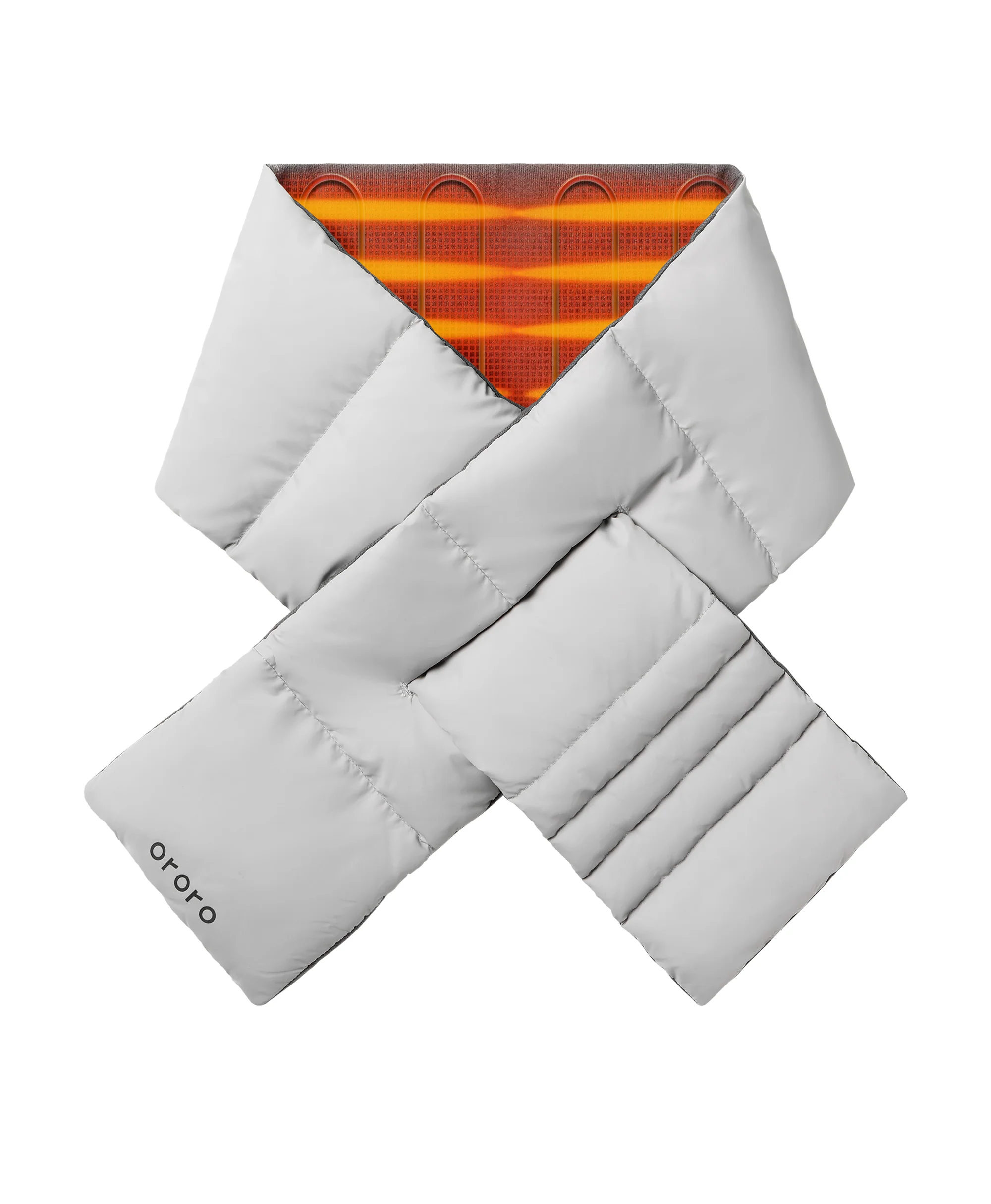 Unisex Heated Puffer Down Scarf - Image 14