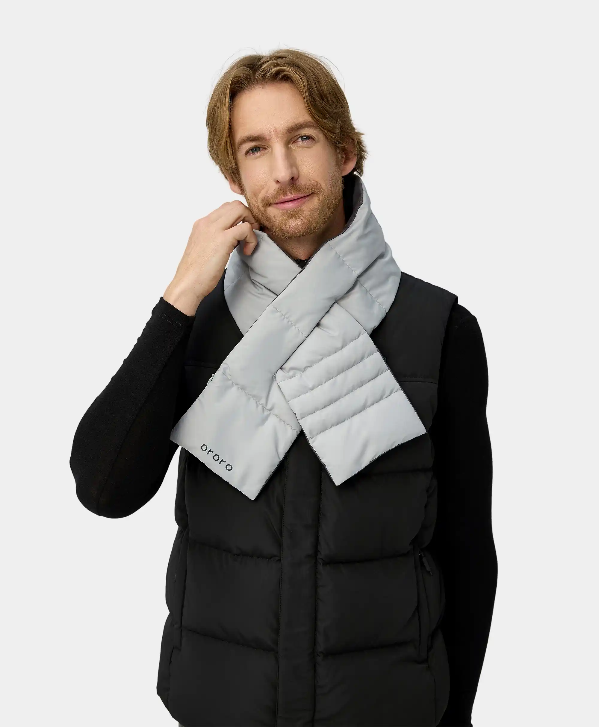 Unisex Heated Puffer Down Scarf - Image 20