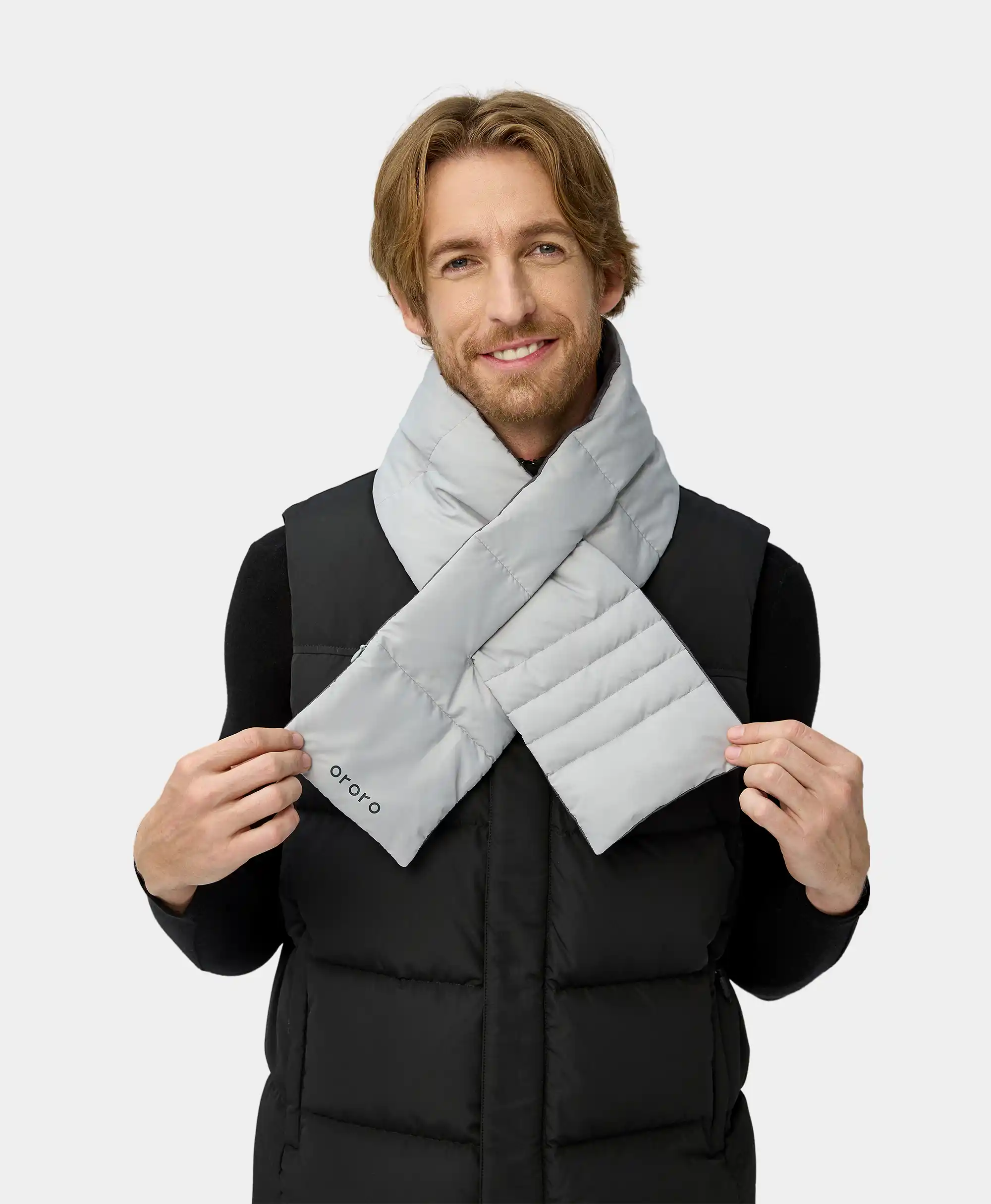 Unisex Heated Puffer Down Scarf - Image 21