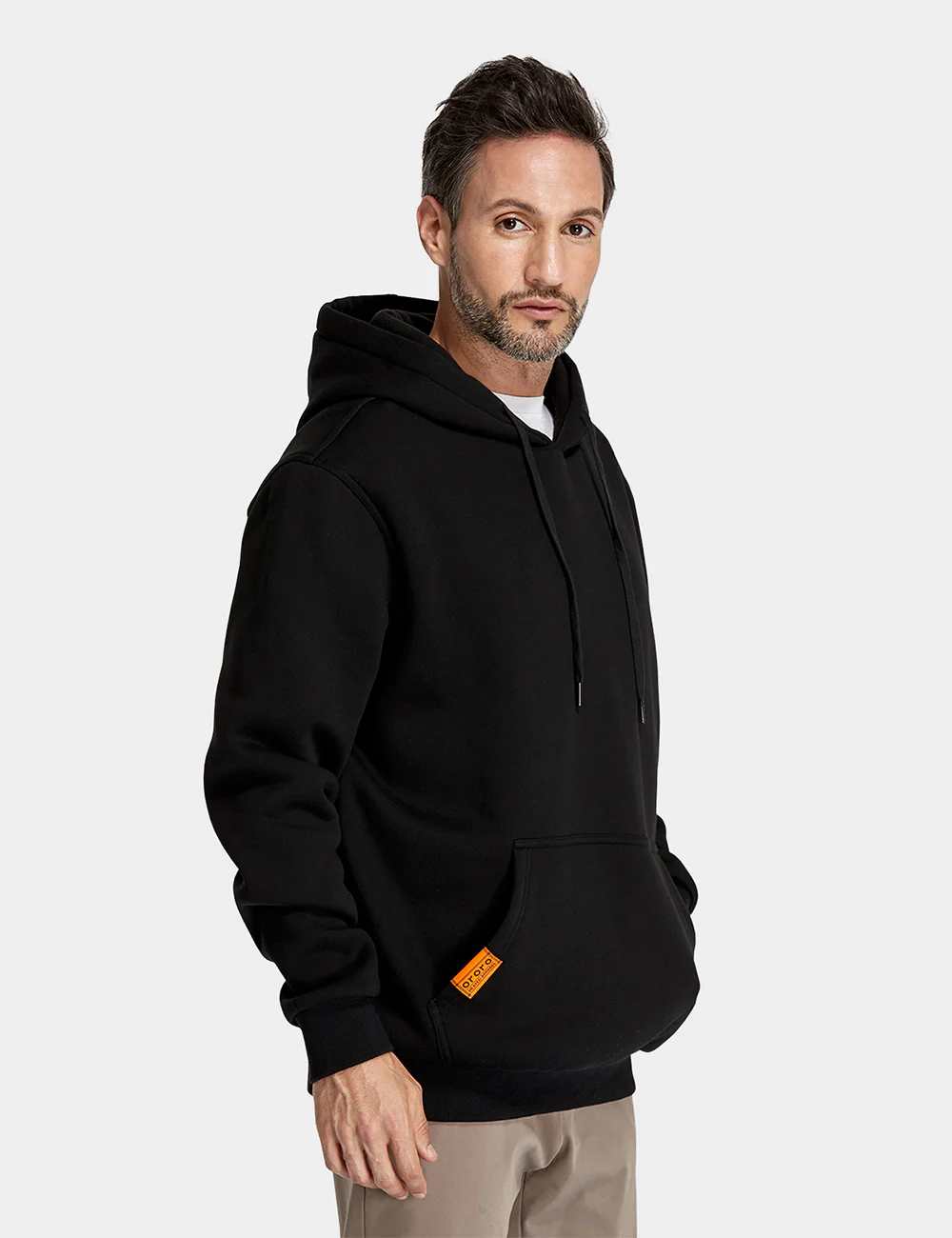 Unisex Heated Pullover Hoodie with Core Heating - Image 9
