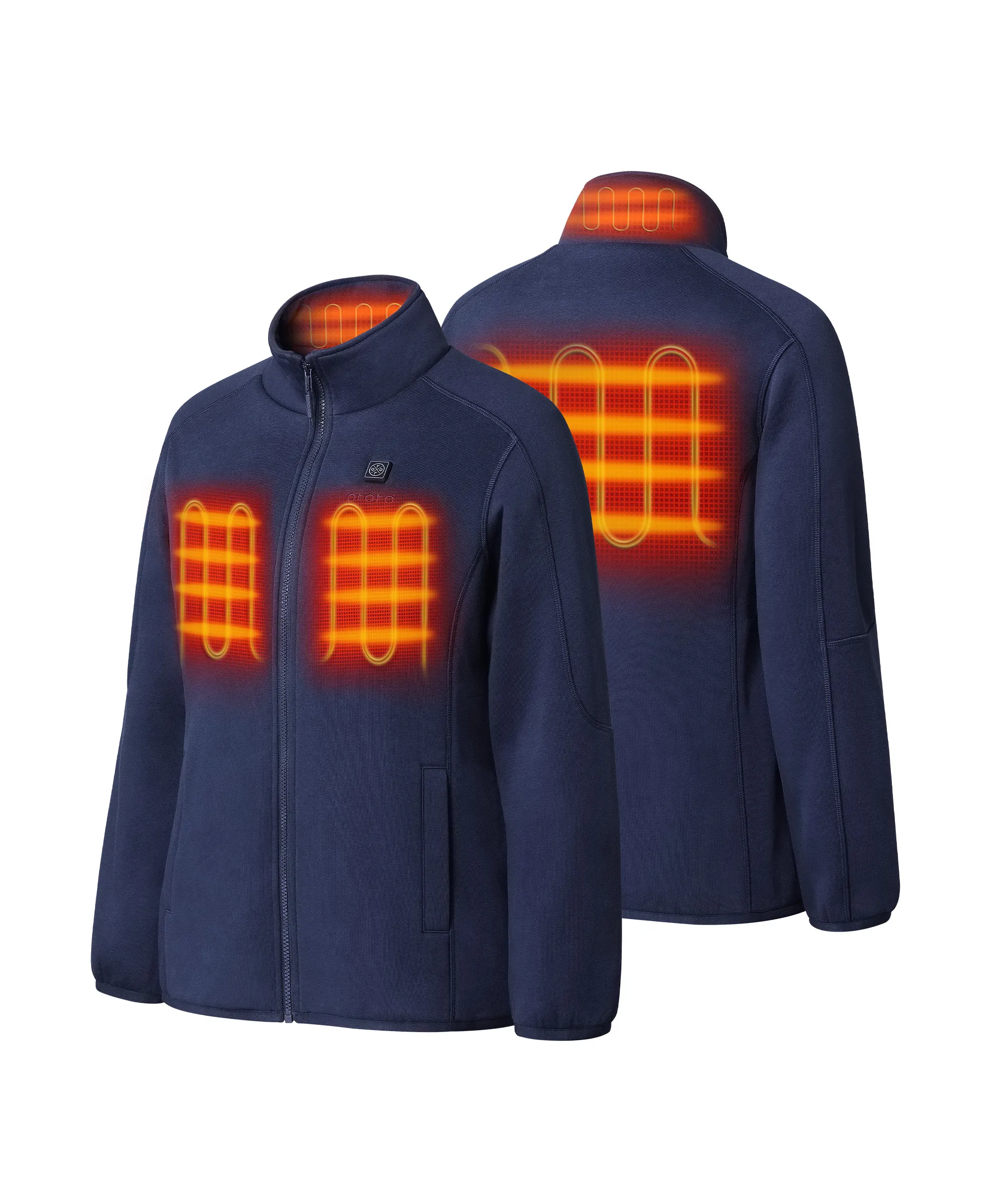 Women's Heated Full-Zip Fleece Jacket - Image 13