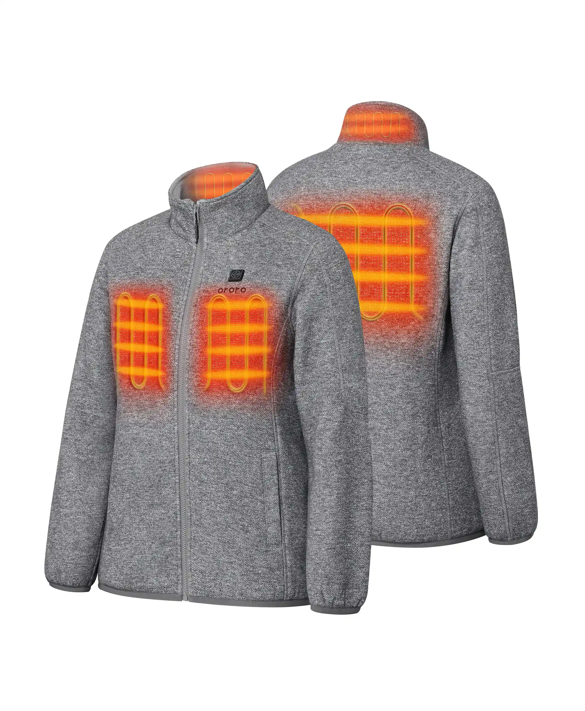 Women's Heated Full-Zip Fleece Jacket - Image 19