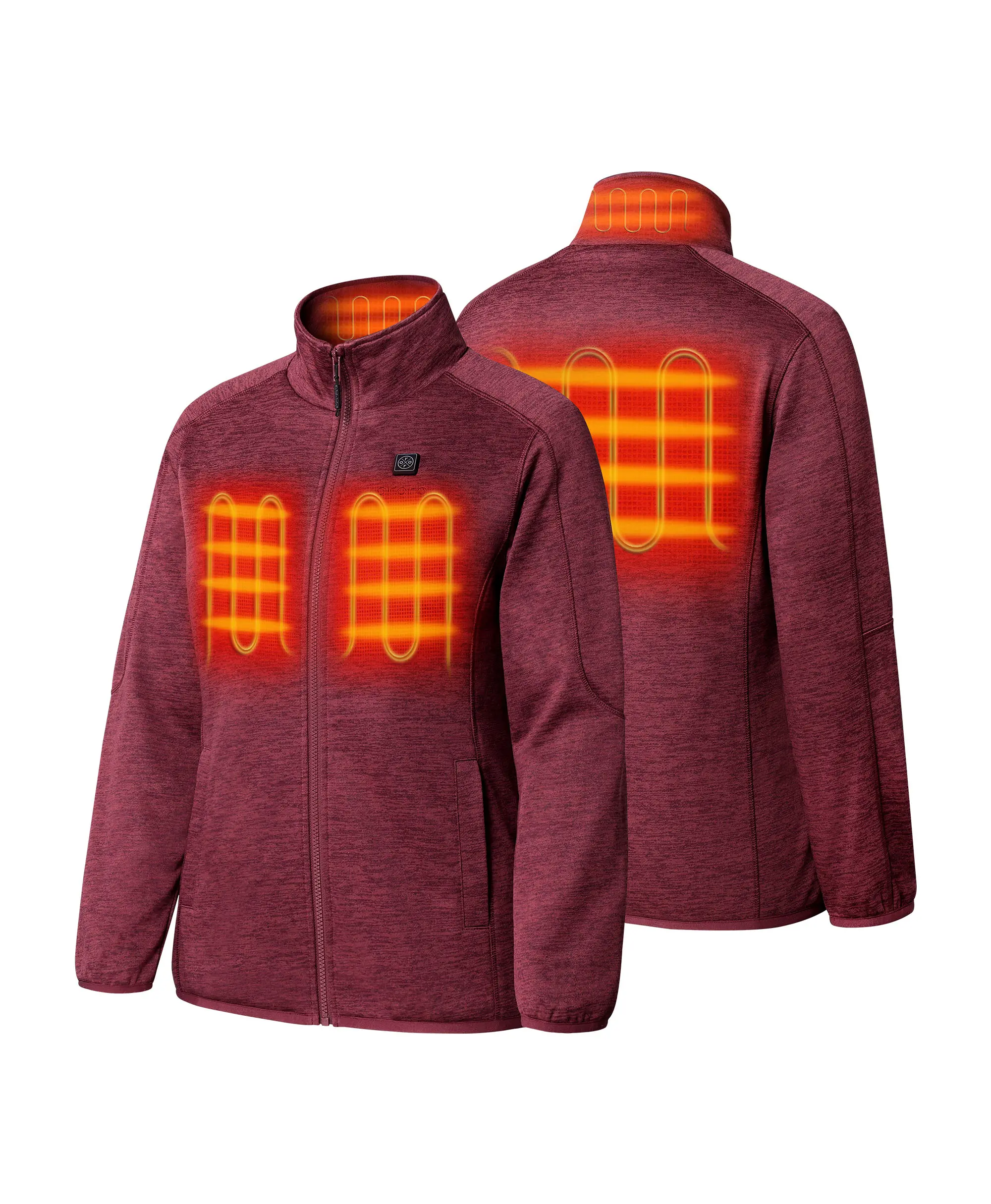 Women's Heated Full-Zip Fleece Jacket - Image 28