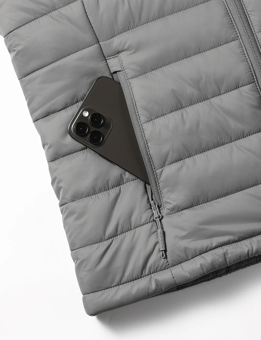 Women's Classic Heated Vest - Gray - Image 11