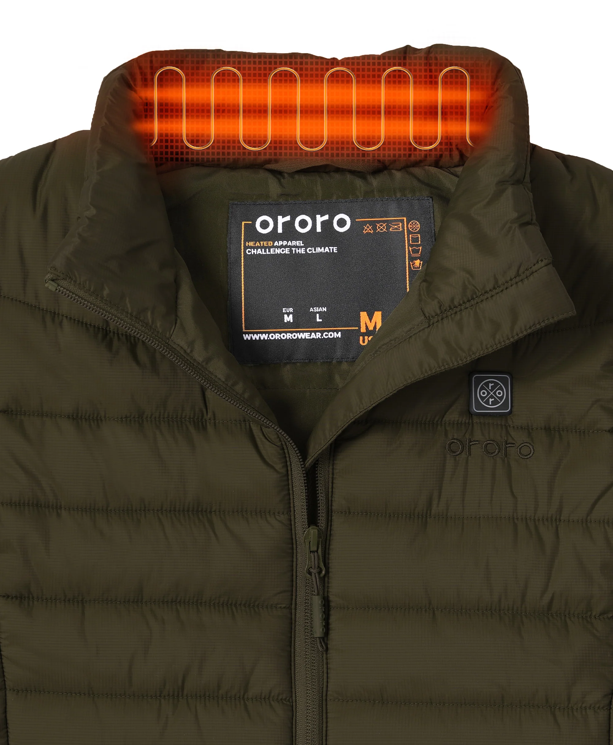 Women's Classic Heated Vest - Green - Image 11