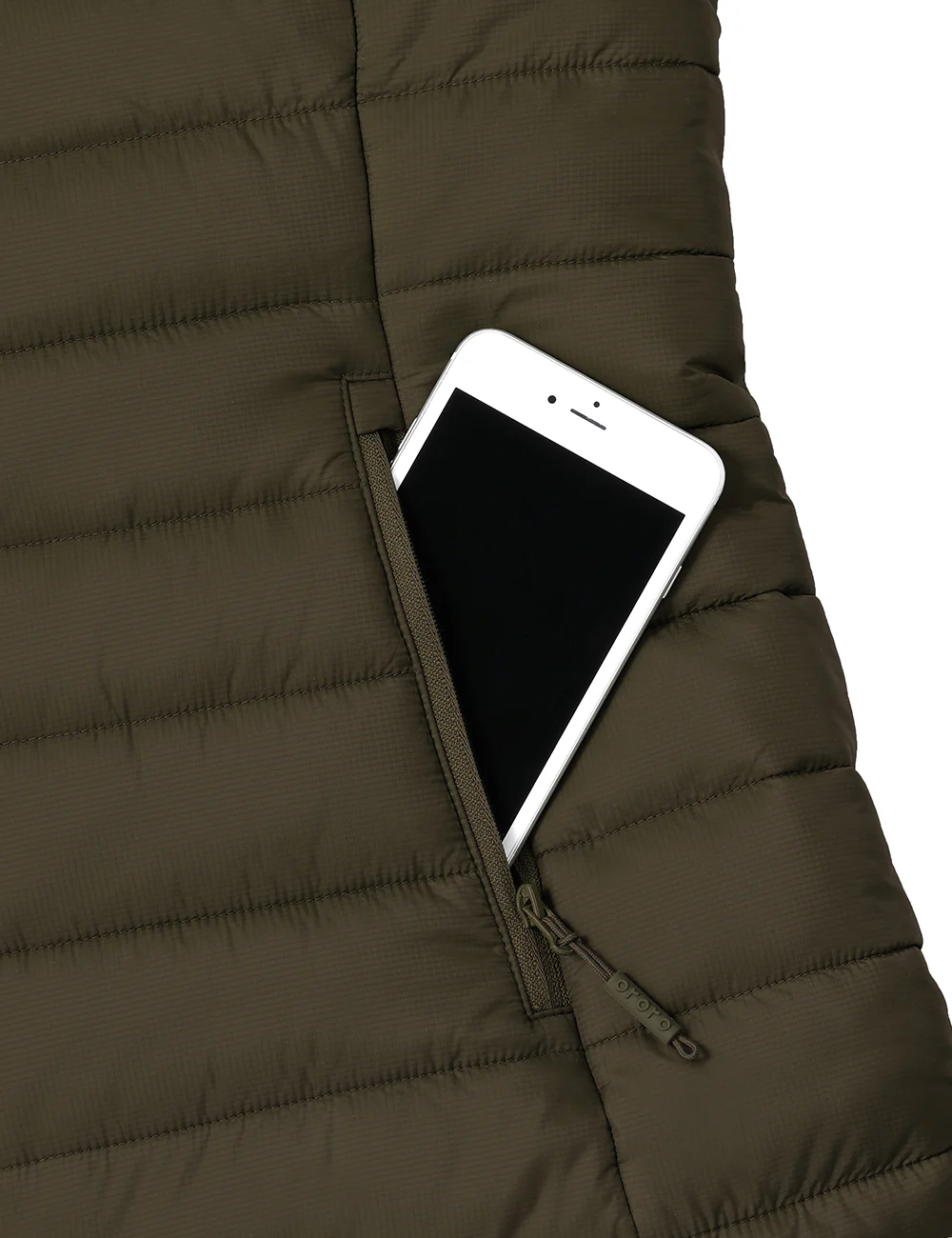 Women's Classic Heated Vest - Green - Image 15