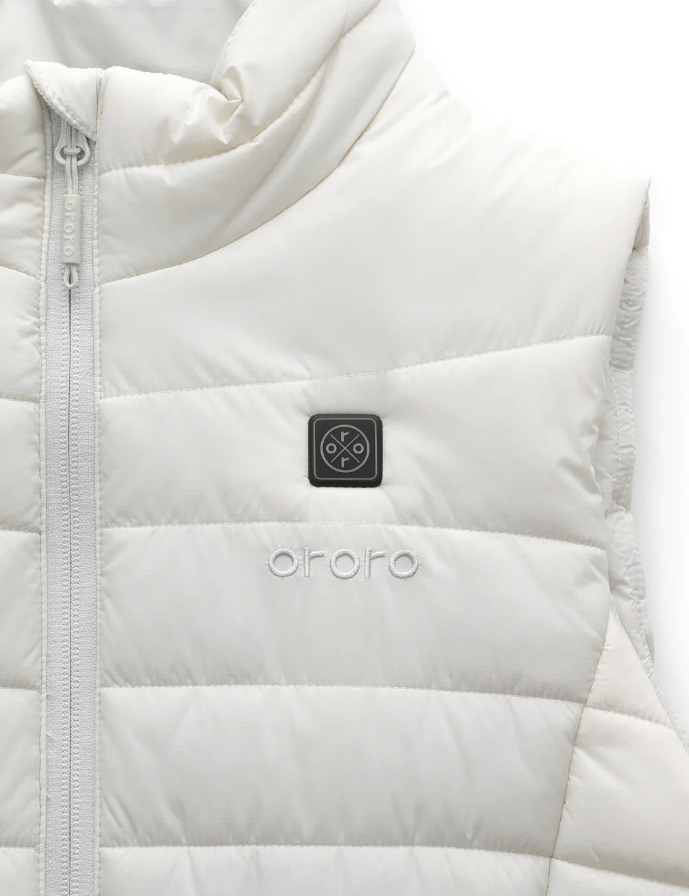 Women's Classic Heated Vest - Off-White - Image 10