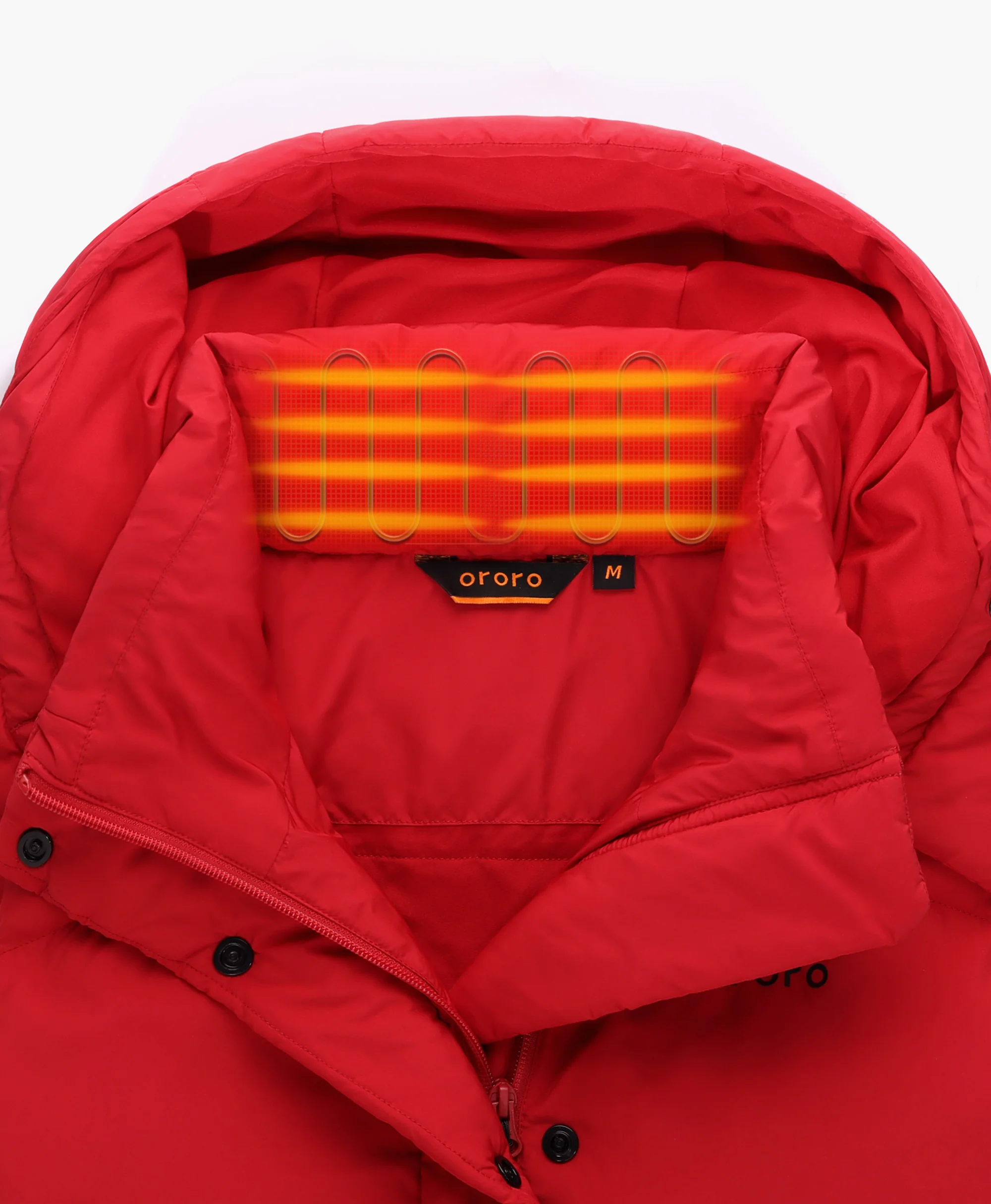 Women's Heated Cropped Puffer Down Vest - Image 24