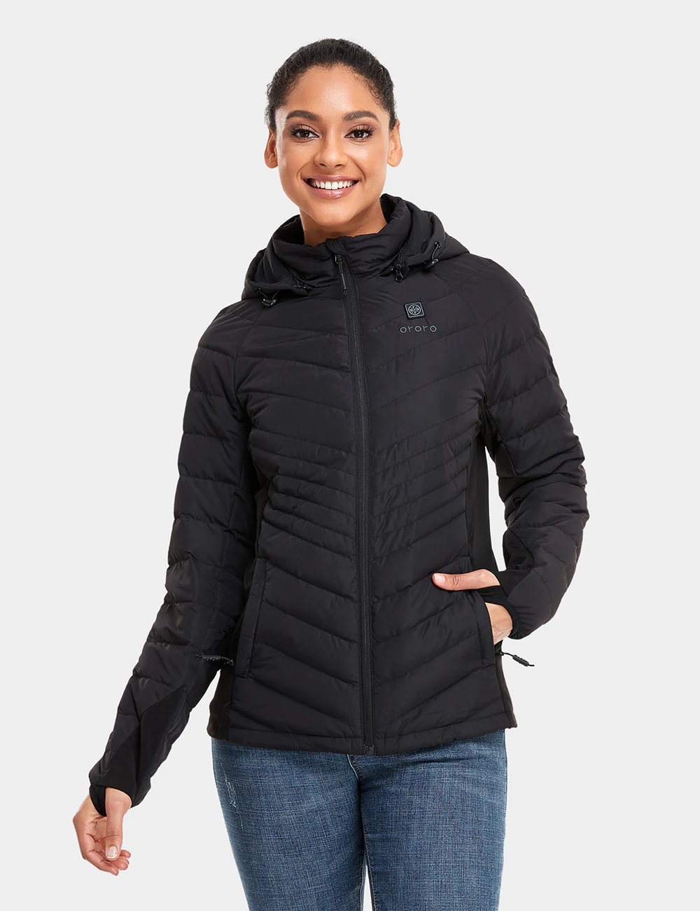 Cloudland Women's Heated Down Jacket - Image 13