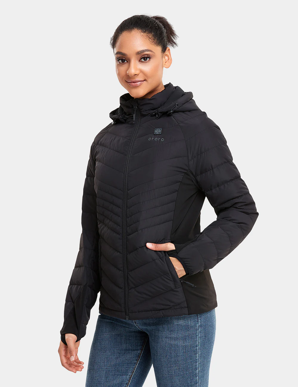 Cloudland Women's Heated Down Jacket - Image 15