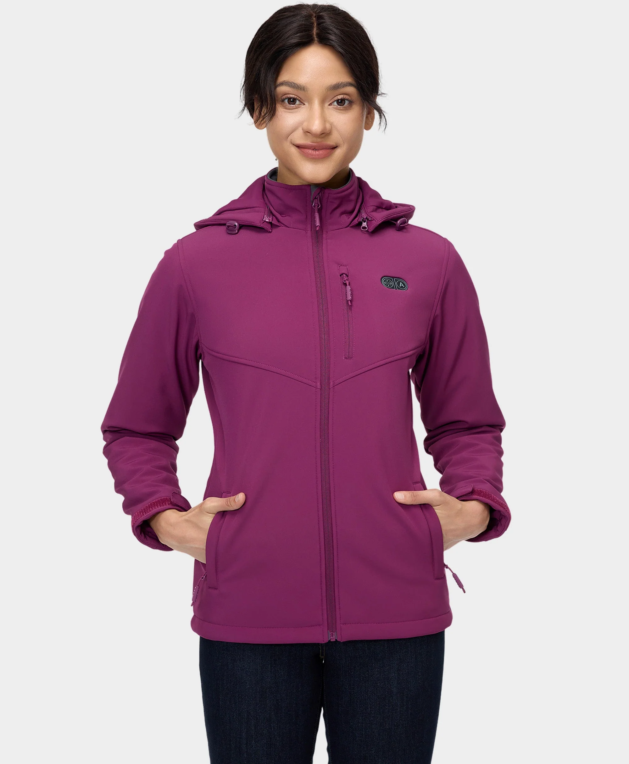 Women's Heated Dual Control Jacket with 5 Heating Zones (Pocket Heating) - Image 19