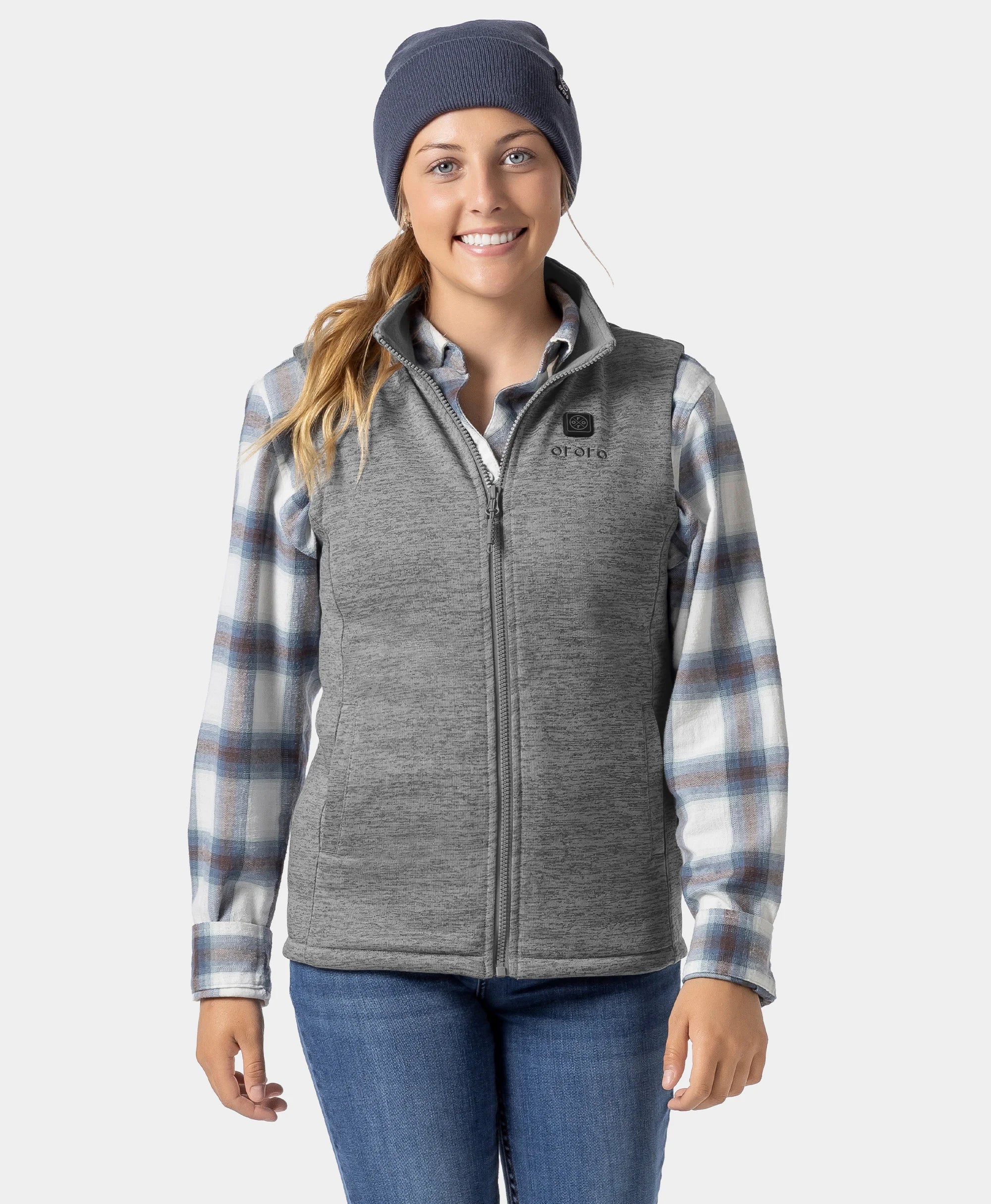 Women's Heated Fleece Vest - Image 13