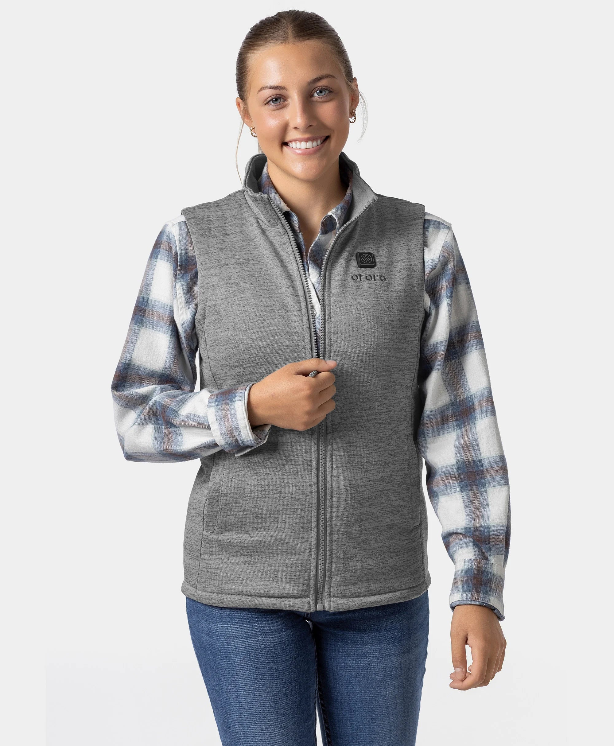 Women's Heated Fleece Vest - Image 15