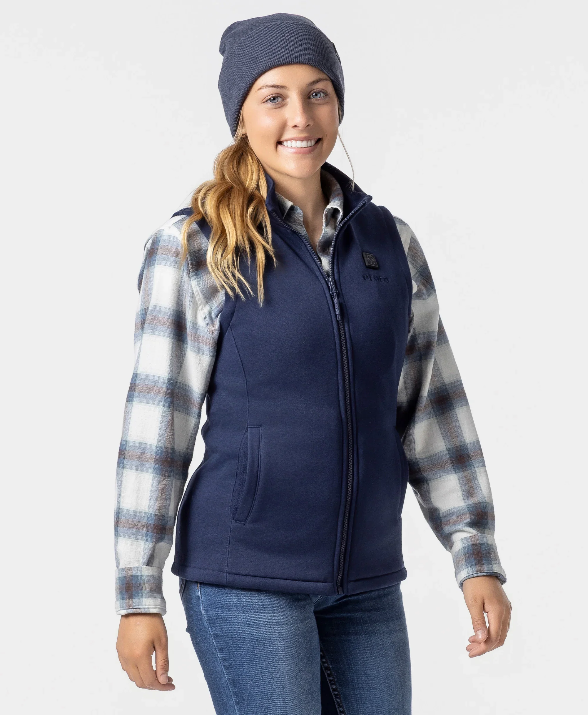 Women's Heated Fleece Vest - Image 23