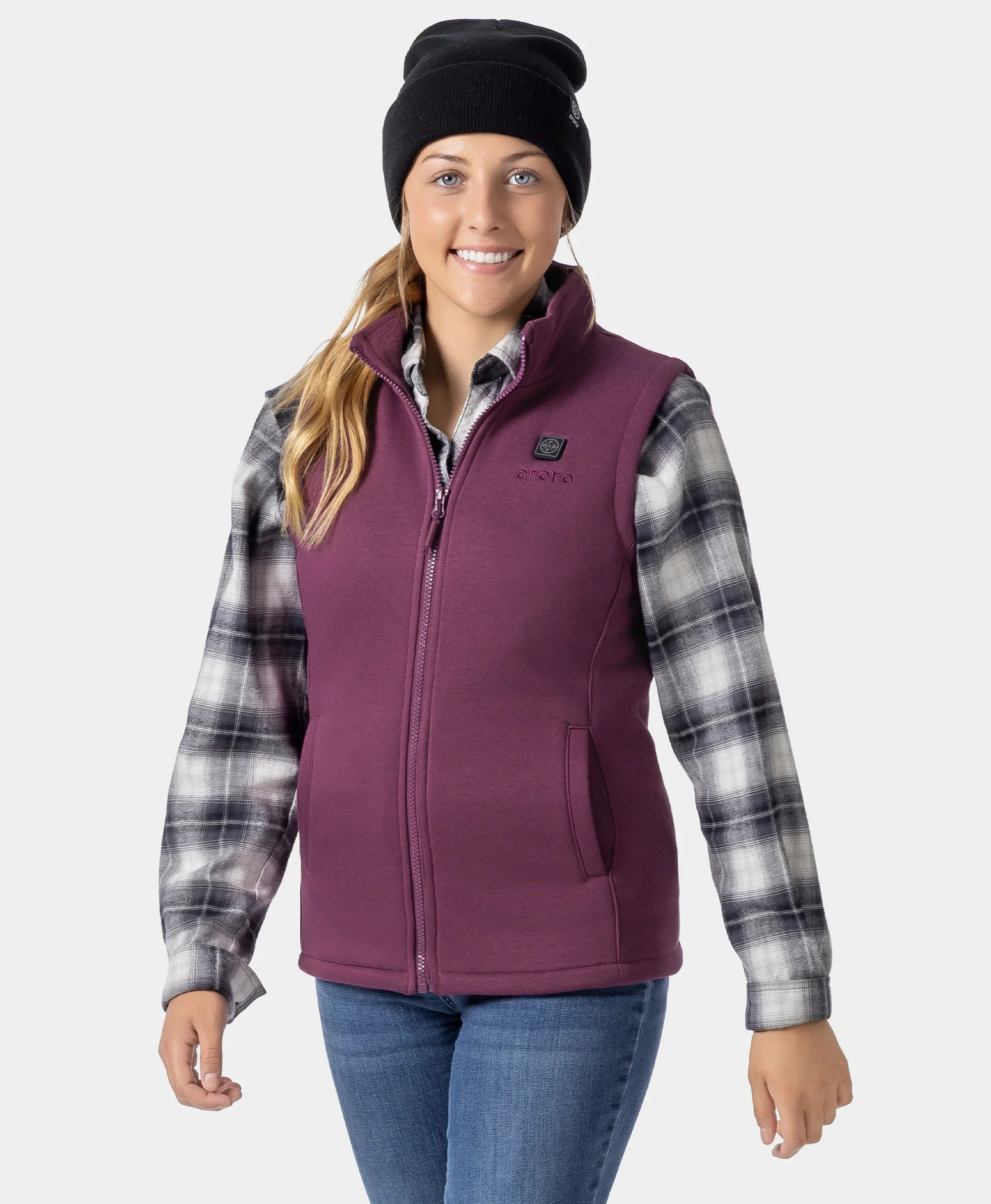 Women's Heated Fleece Vest - Image 30