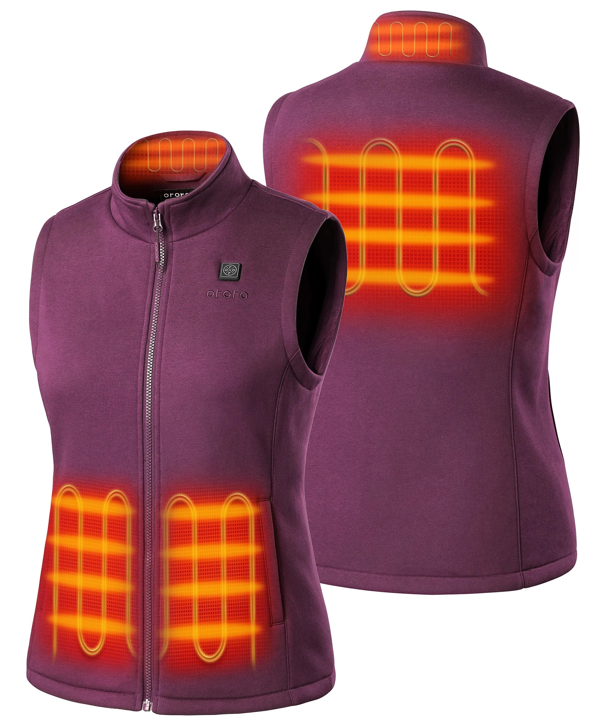 Women's Heated Fleece Vest - Image 31