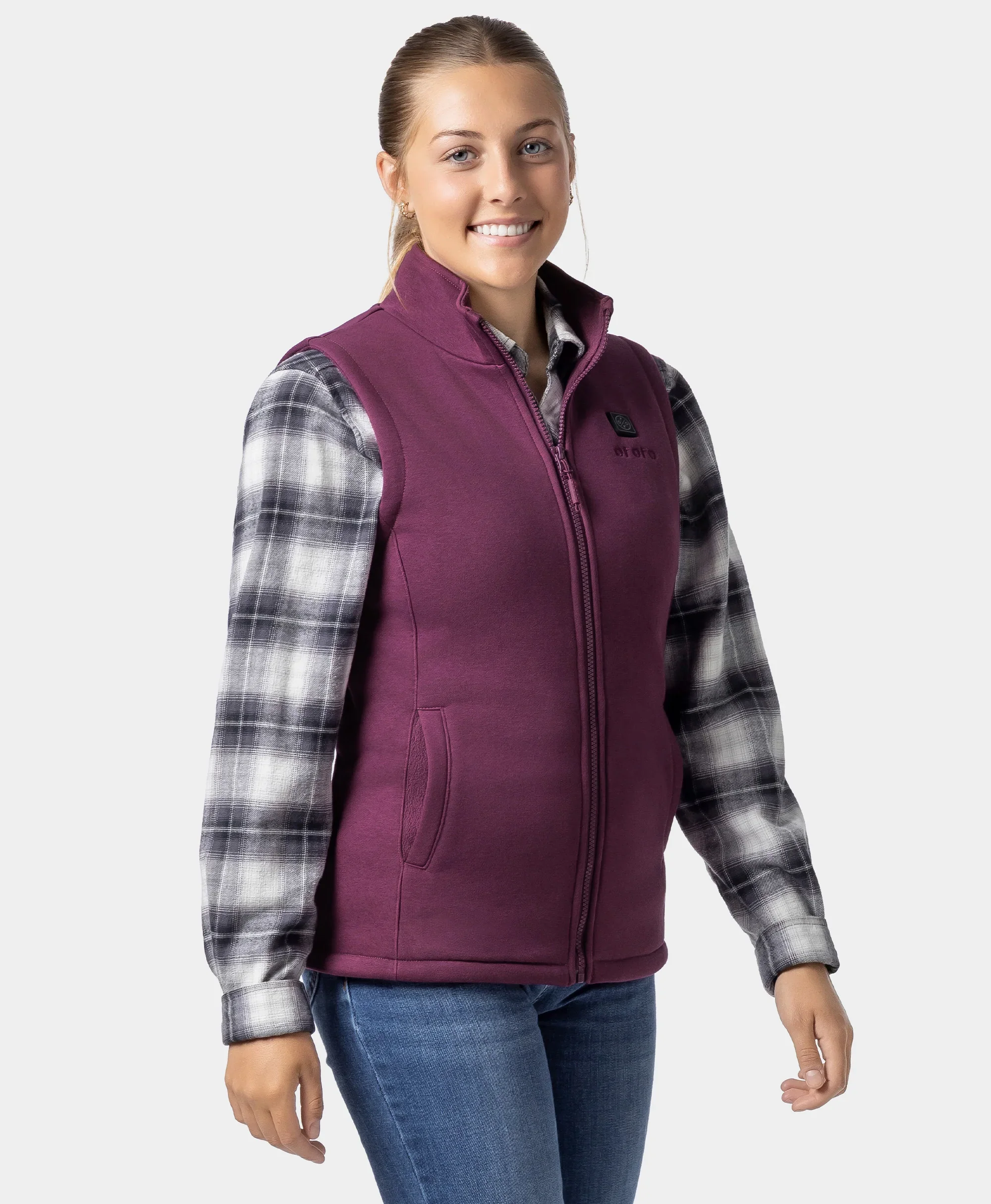 Women's Heated Fleece Vest - Image 32