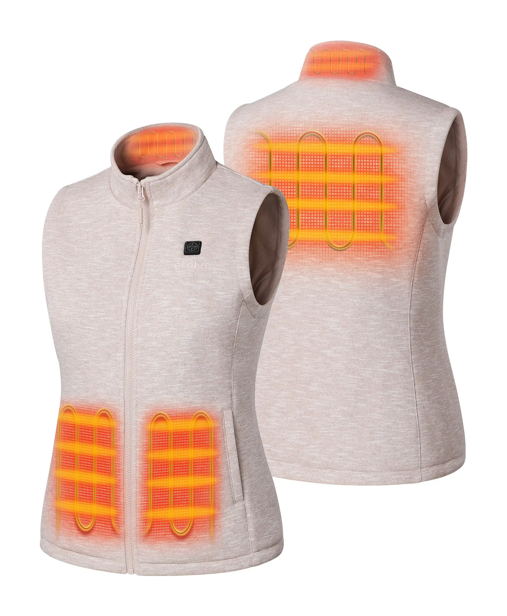 Women's Heated Fleece Vest - Image 39