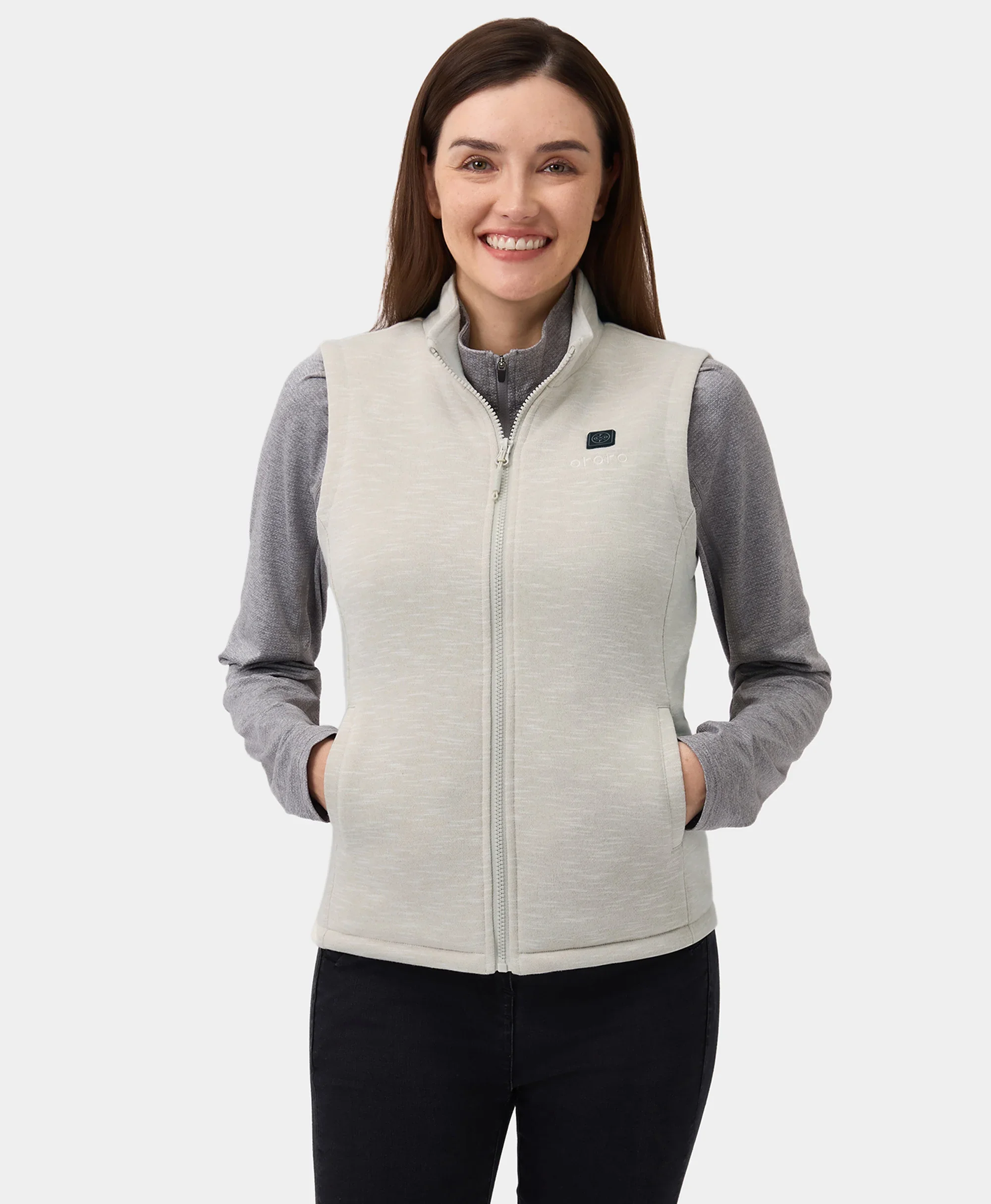 Women's Heated Fleece Vest - Image 45