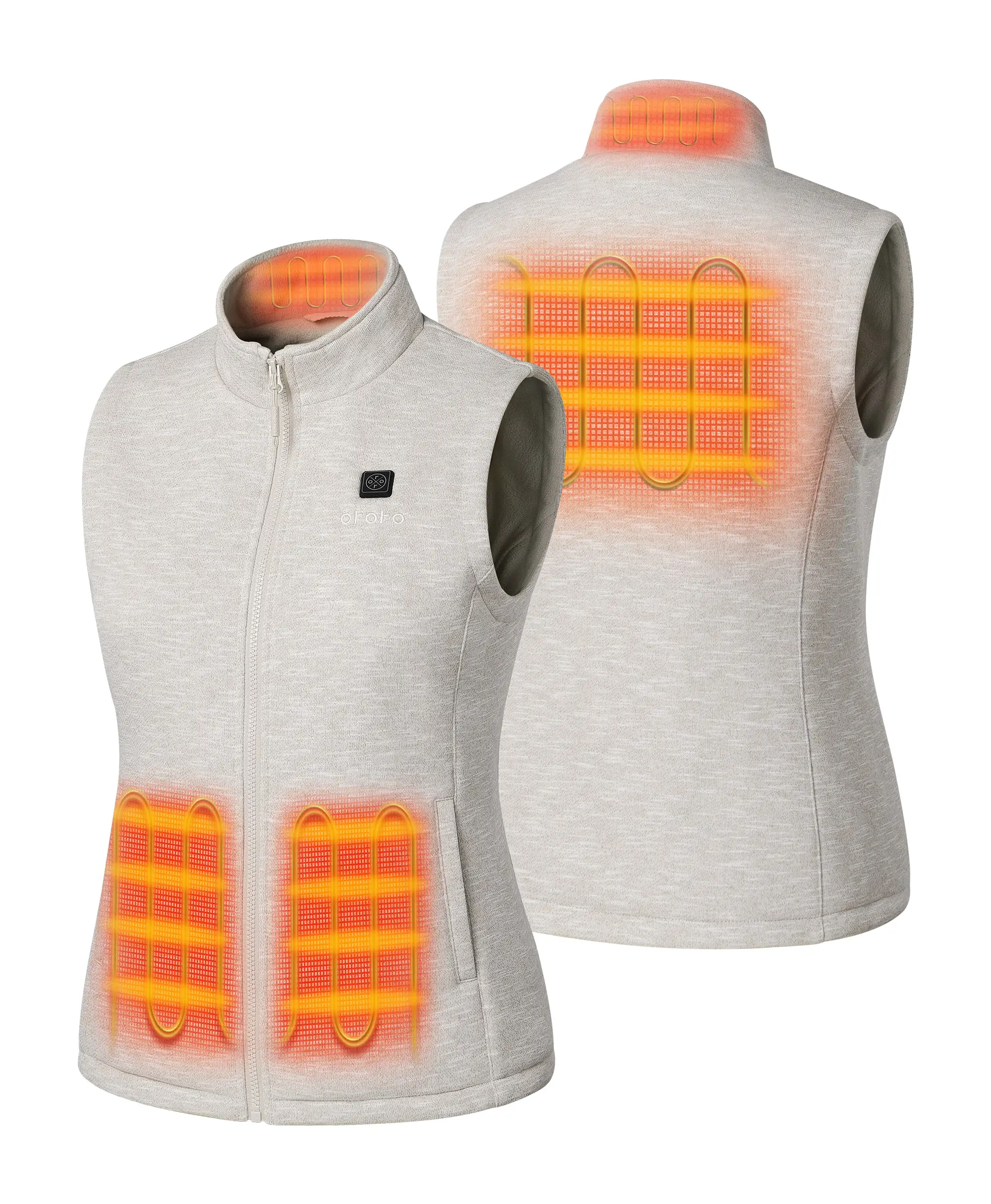 Women's Heated Fleece Vest - Image 46
