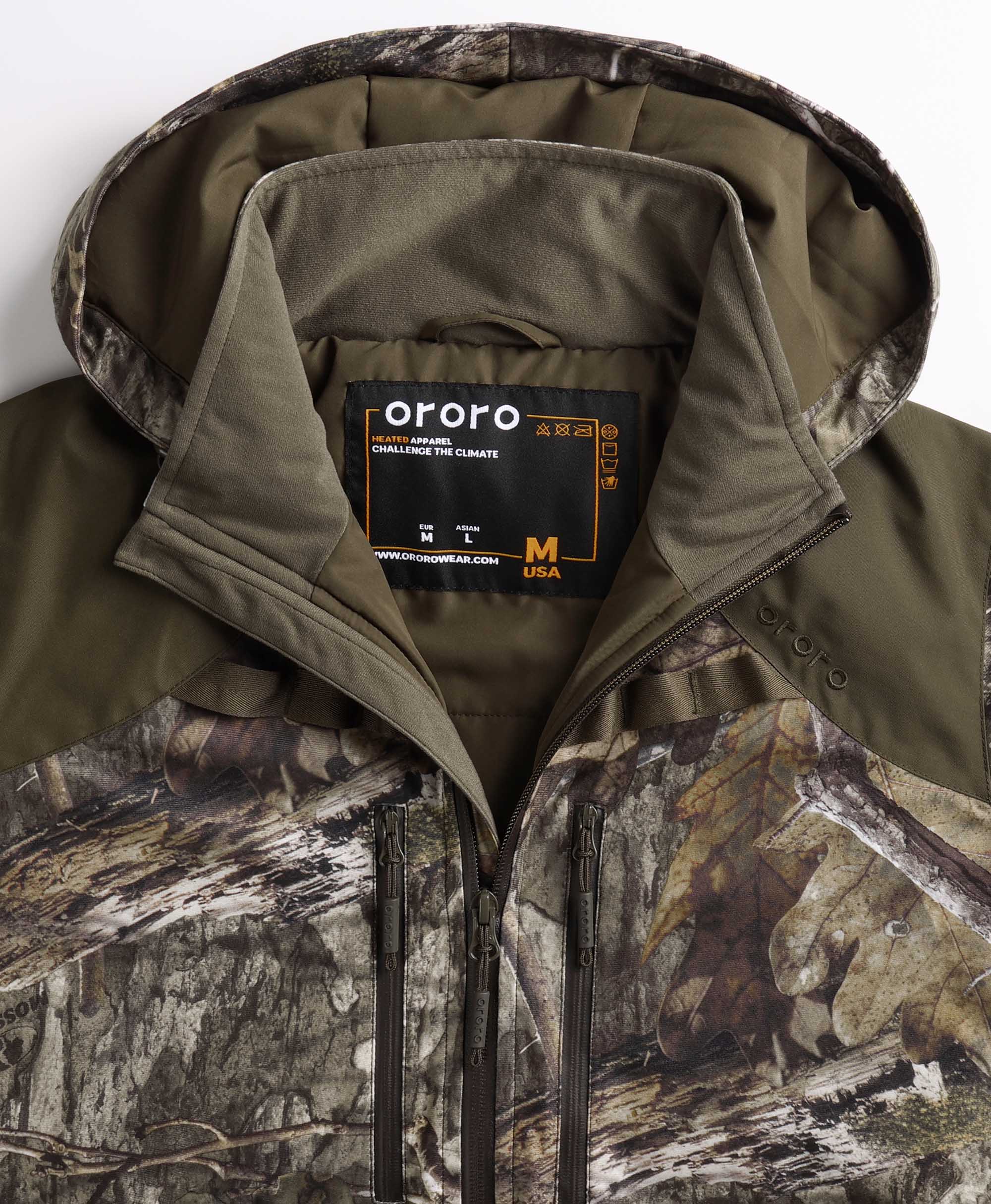 Women's Heated Hunting Jacket - Camouflage, Mossy Oak® Country DNA (Final Sale) - Image 7