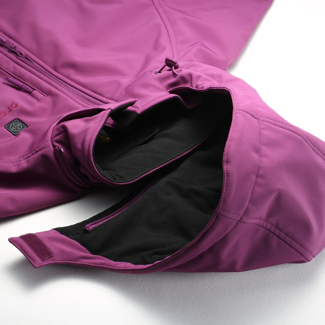 Women's Classic Heated Jacket - Purple (Final Sale) - Image 9