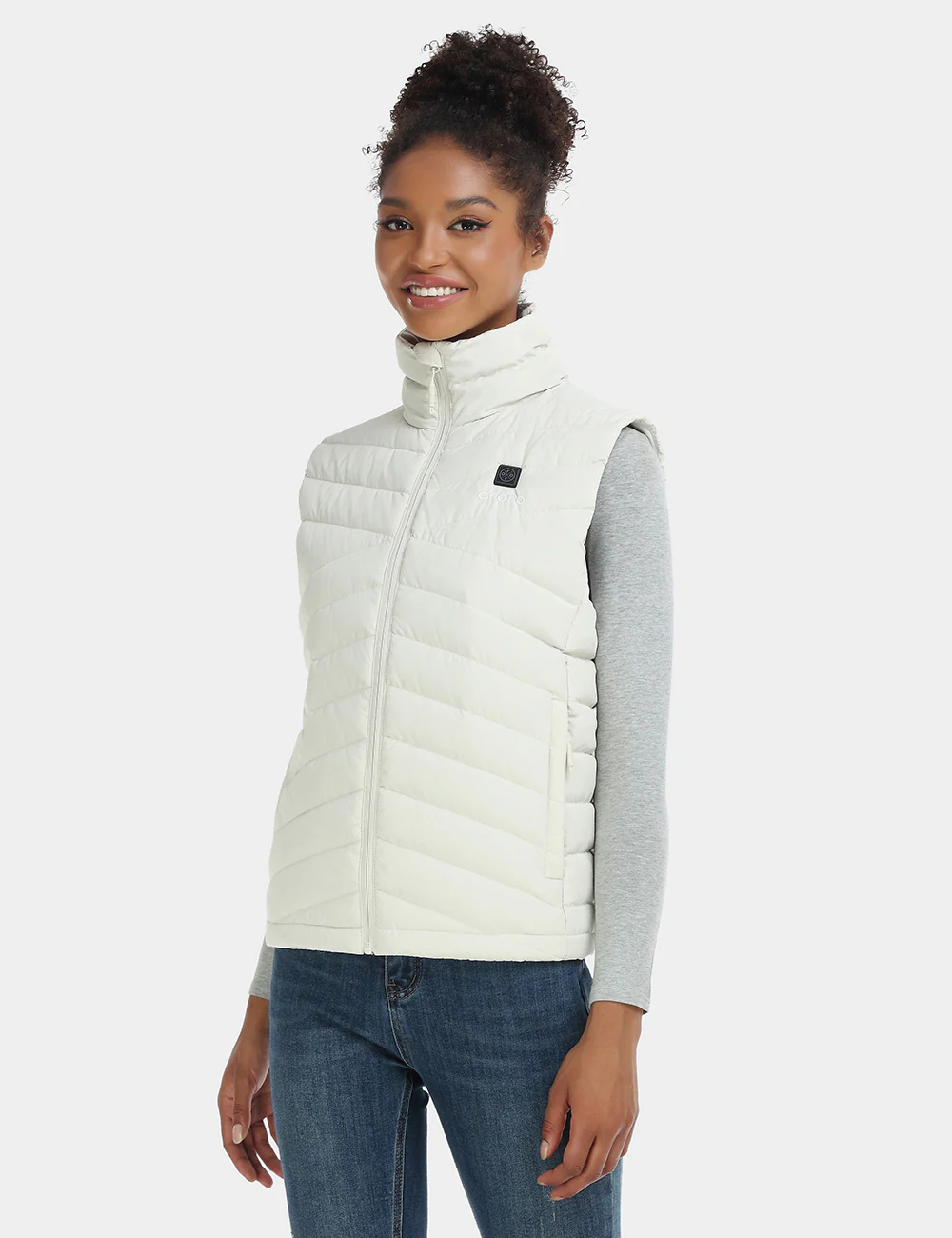 Women's Heated Lightweight Down Vest - Image 19