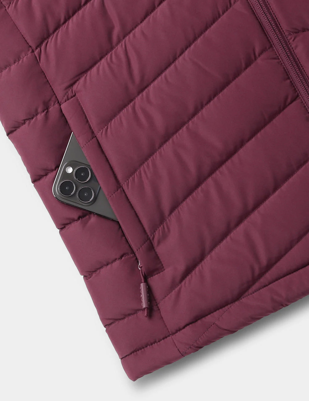 Women's Heated Lightweight Down Vest - Image 33