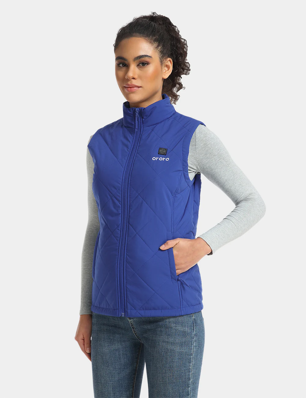 Women's Heated Quilted Vest - New Colors - Image 17