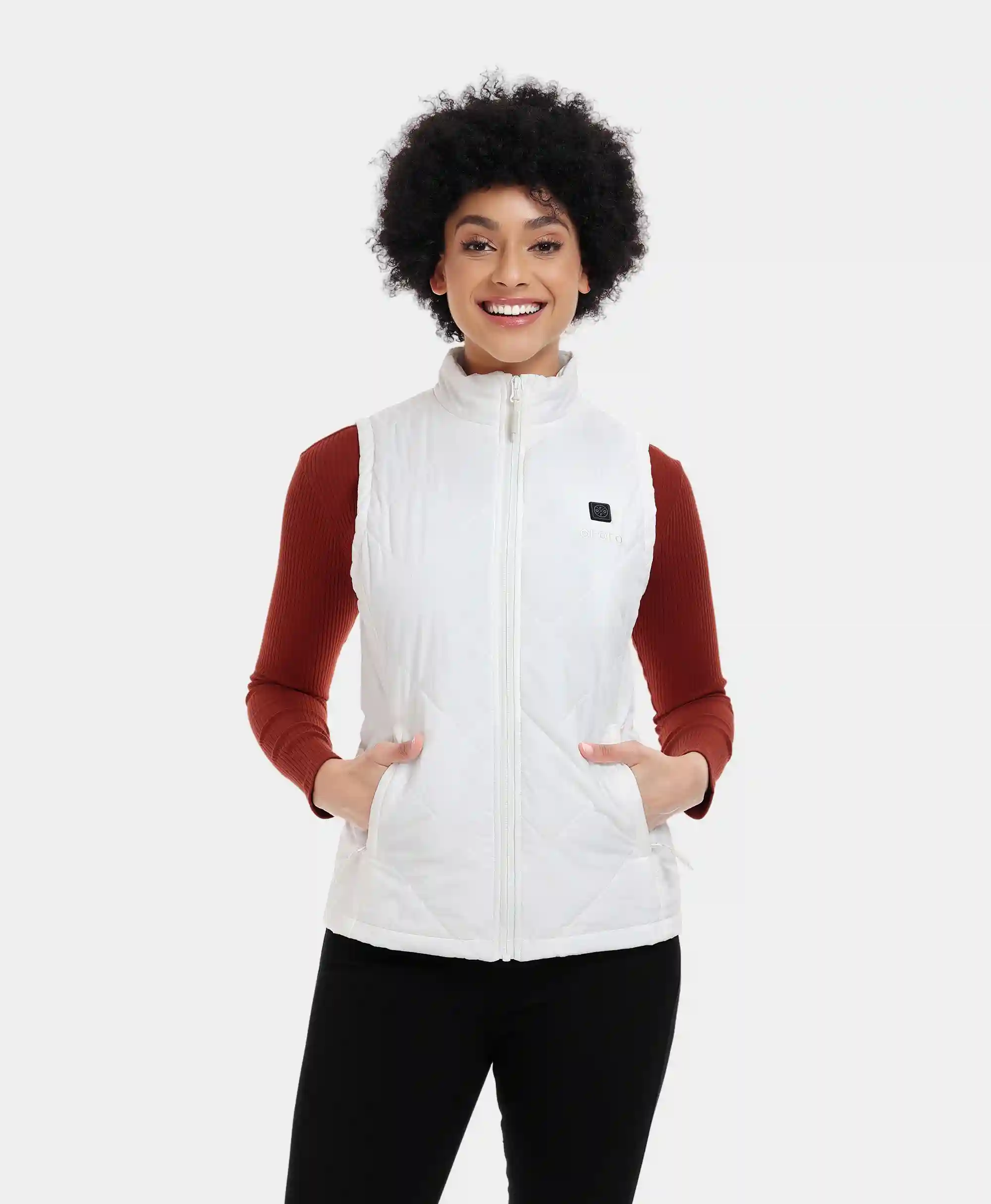 Women's Heated Quilted Vest - New Colors - Image 23