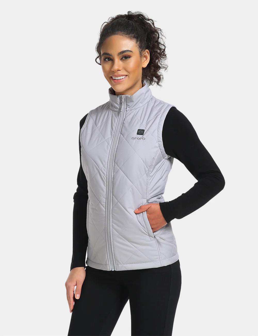 Women's Heated Quilted Vest - New Colors - Image 31