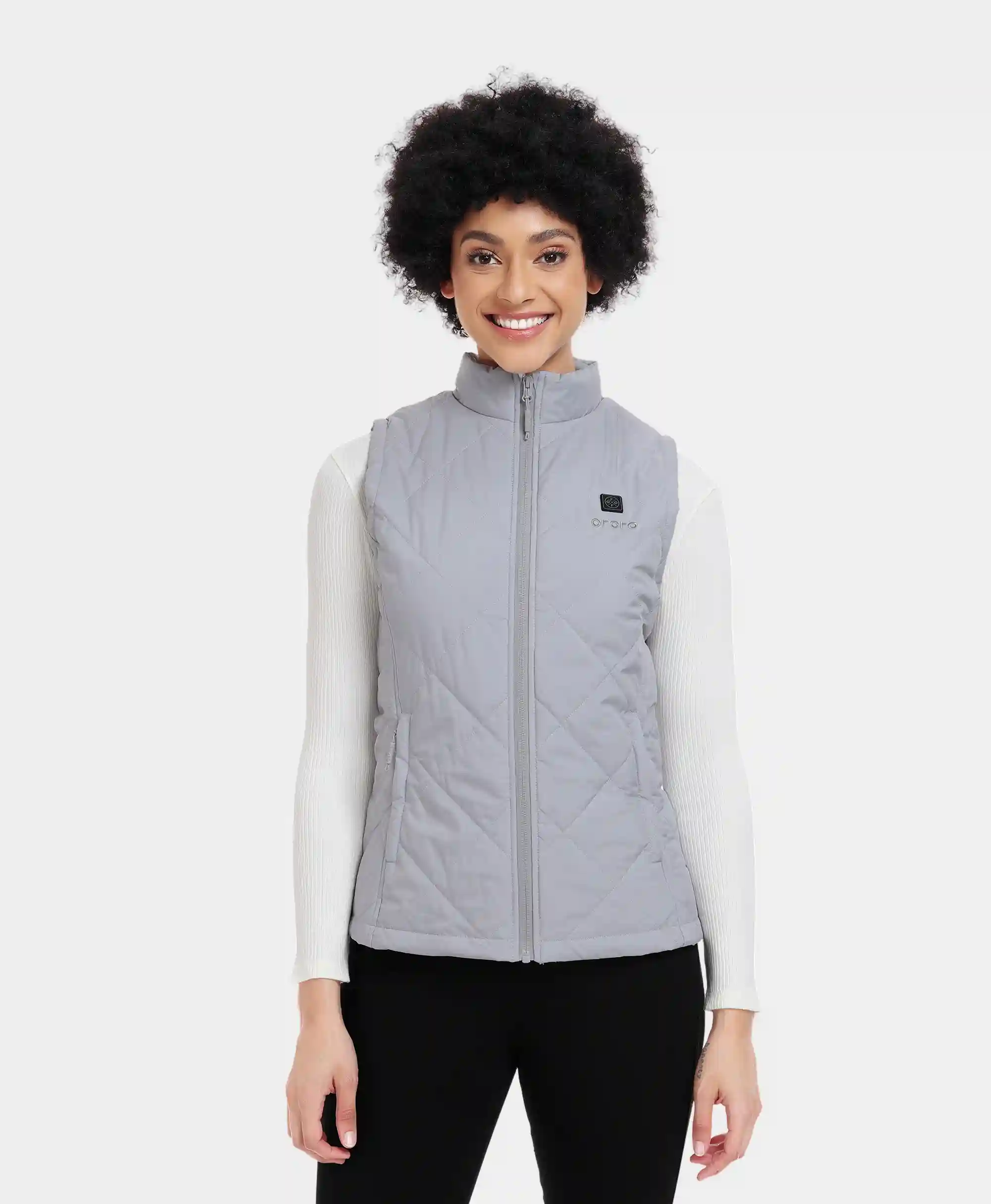 Women's Heated Quilted Vest - New Colors - Image 34