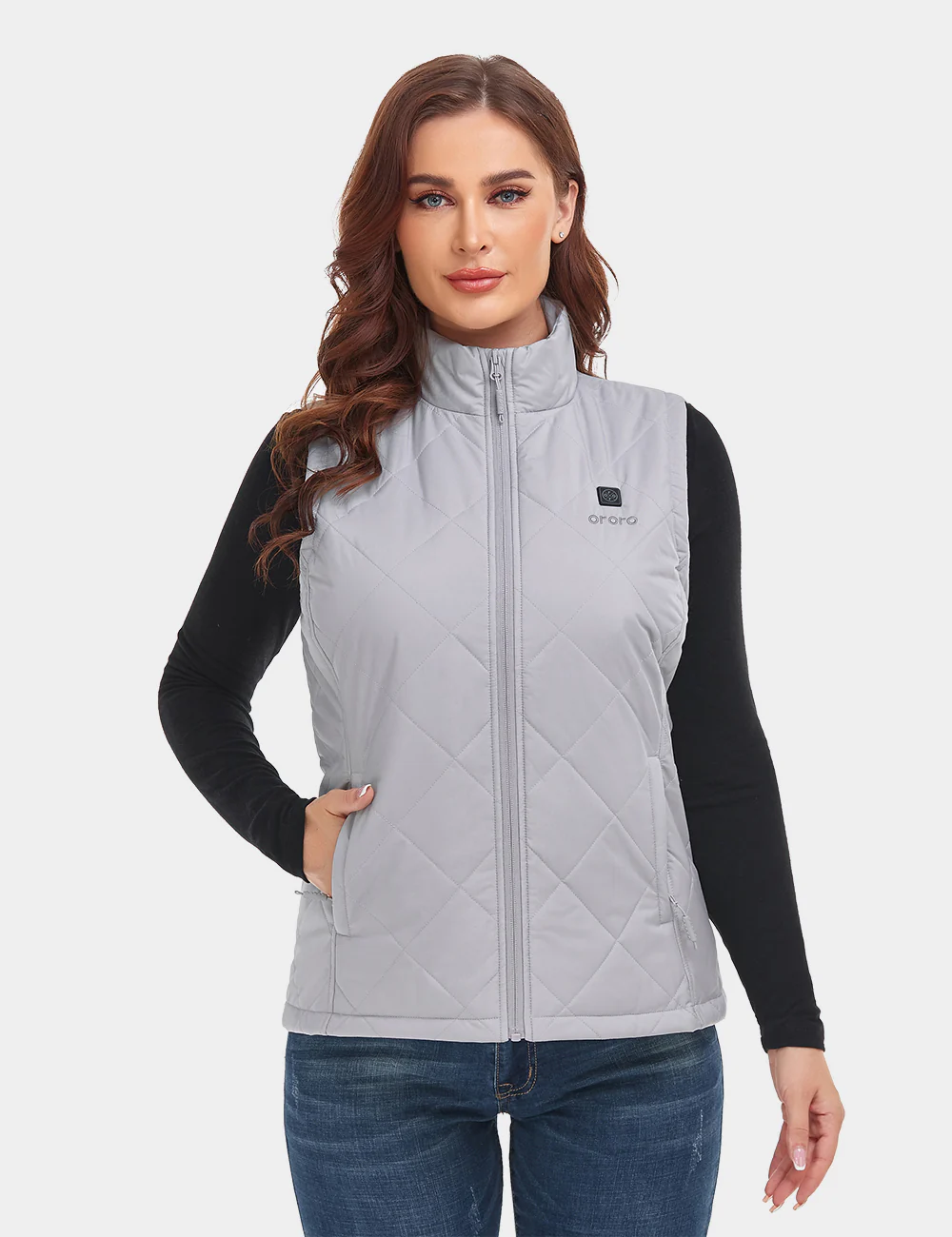 Women's Heated Quilted Vest - New Colors - Image 36