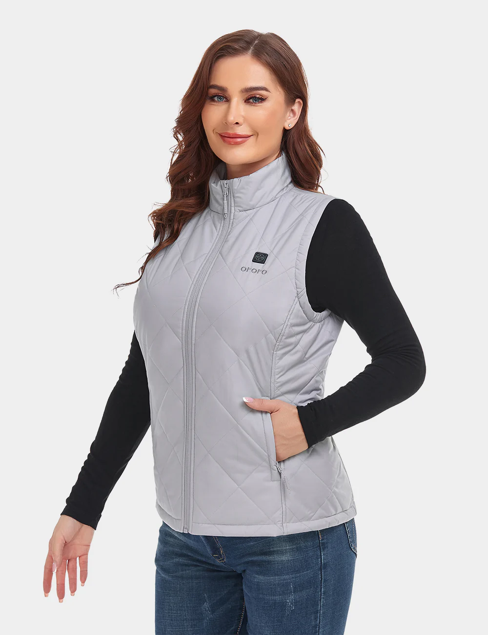 Women's Heated Quilted Vest - New Colors - Image 37